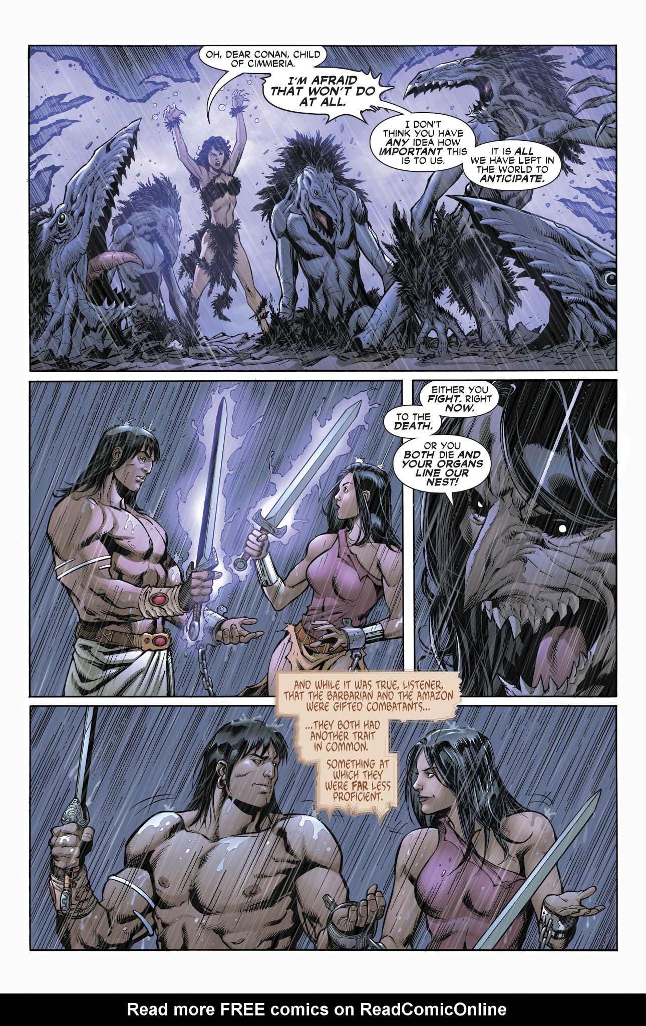 Read online Wonder Woman/Conan comic -  Issue #3 - 19