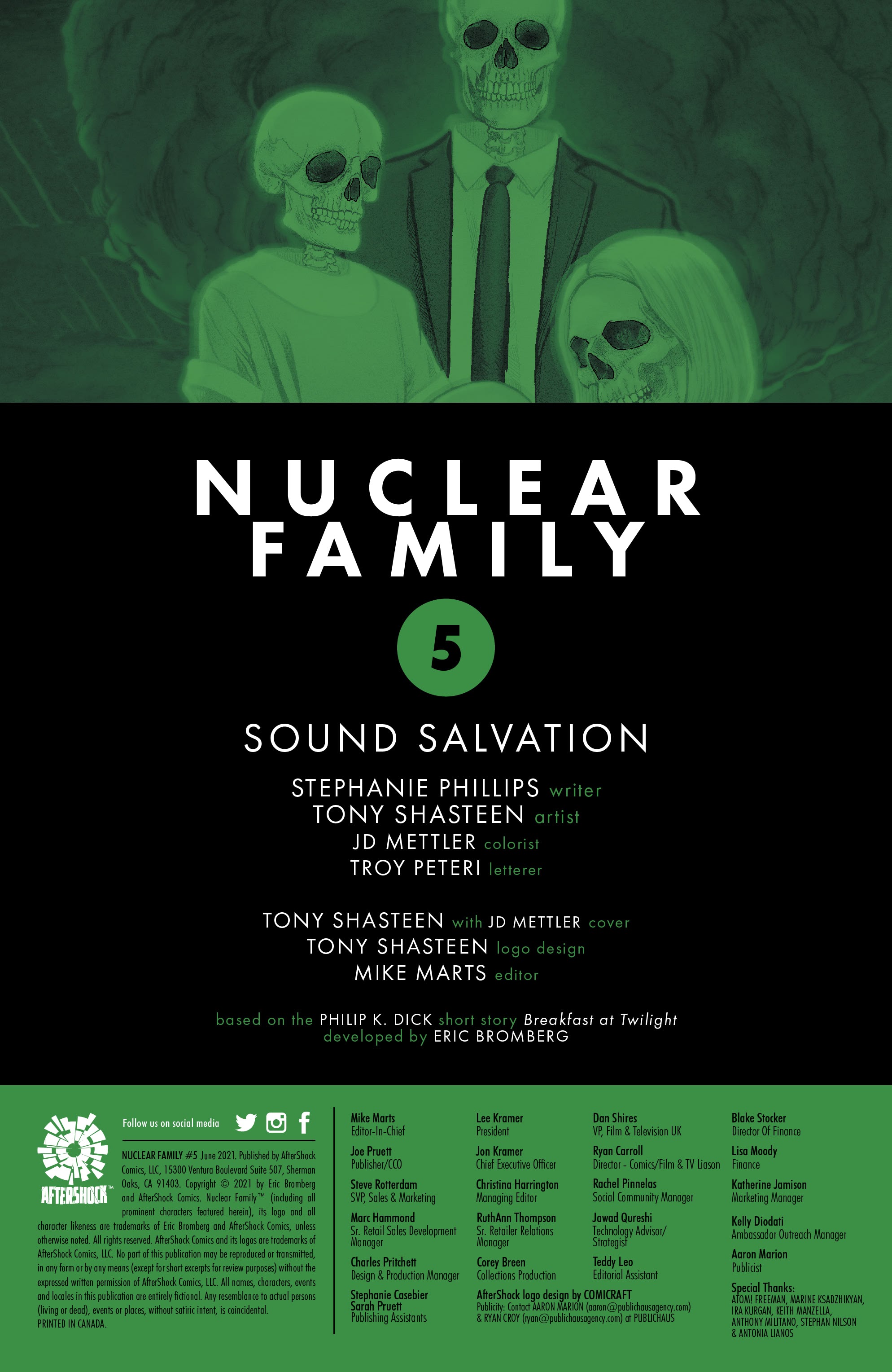Read online Nuclear Family comic -  Issue #5 - 2