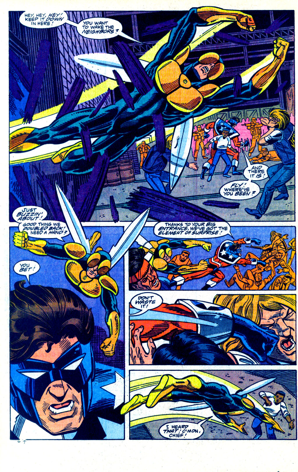 Read online Legend of the Shield comic -  Issue #7 - 17