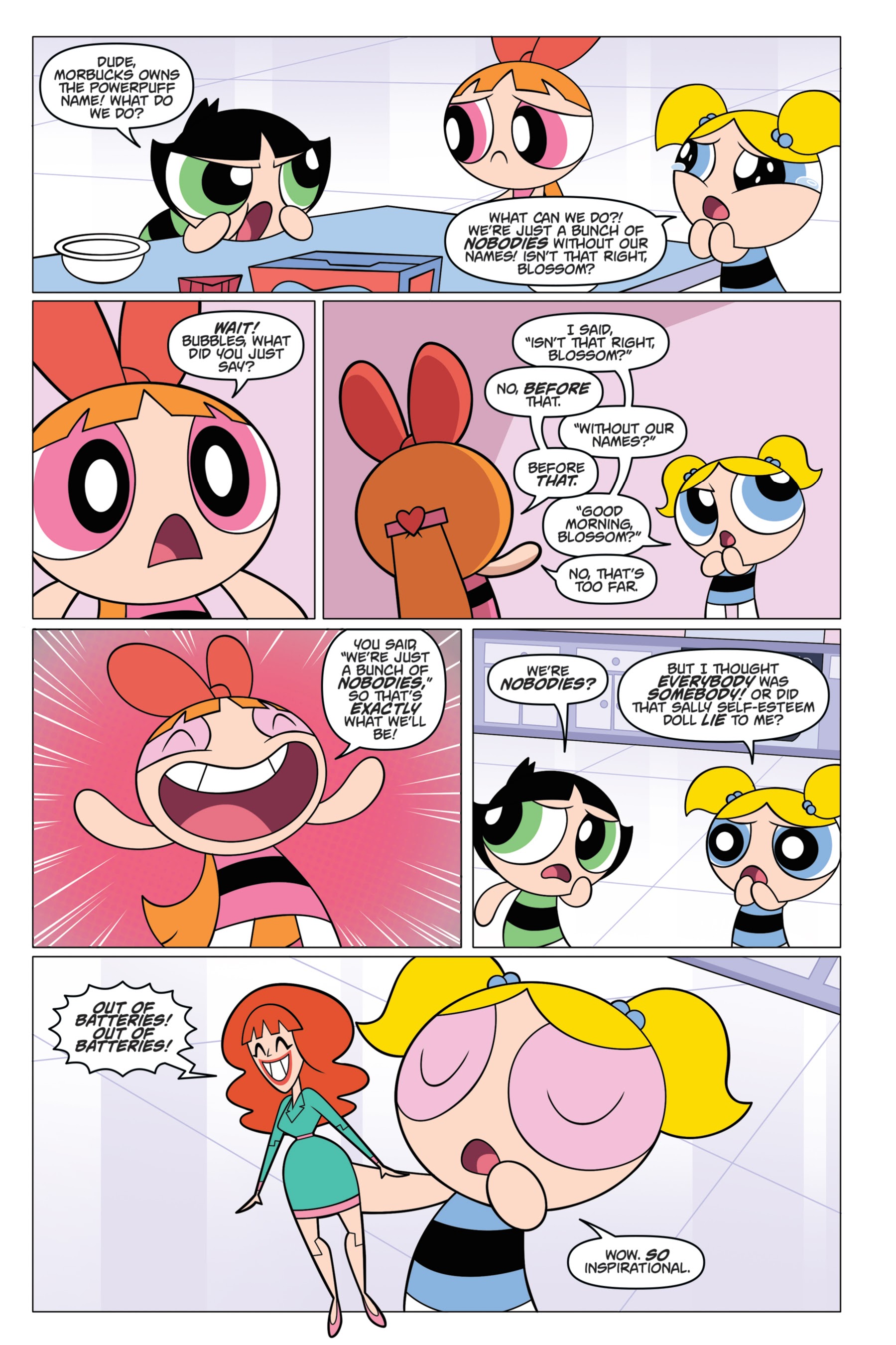 Read online The Powerpuff Girls: Bureau of Bad comic -  Issue # _TPB - 17