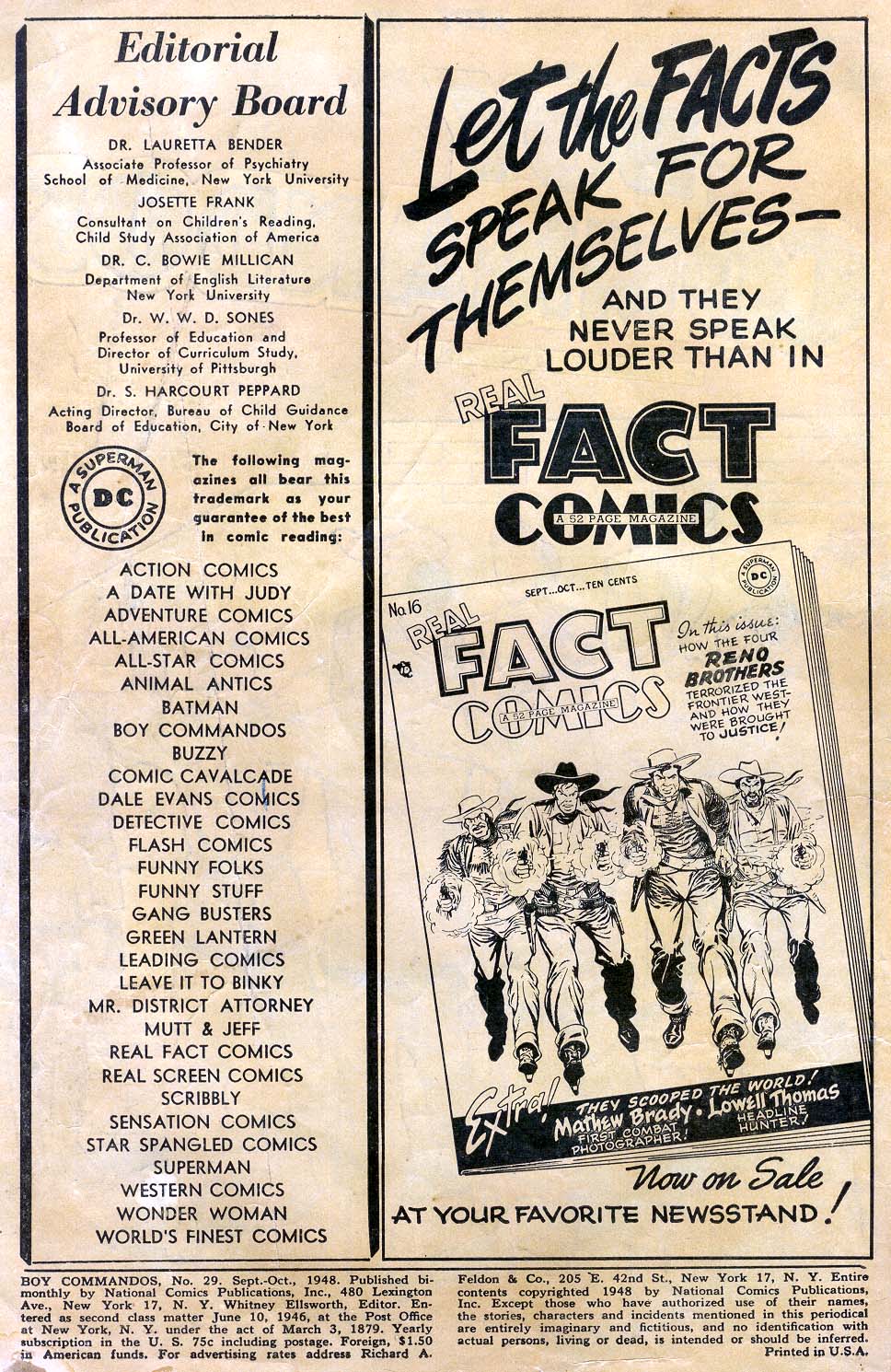 Read online Boy Commandos comic -  Issue #29 - 2