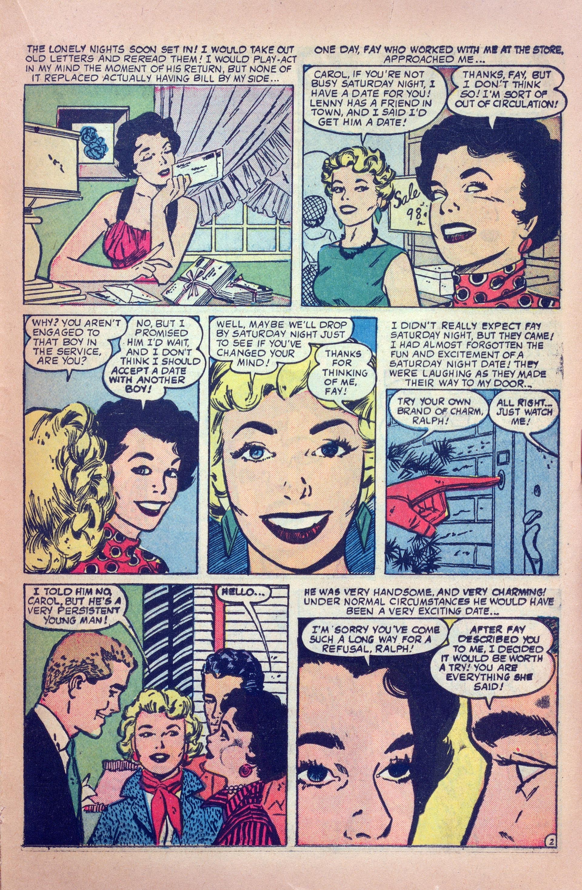 Read online Secret Story Romances comic -  Issue #20 - 23