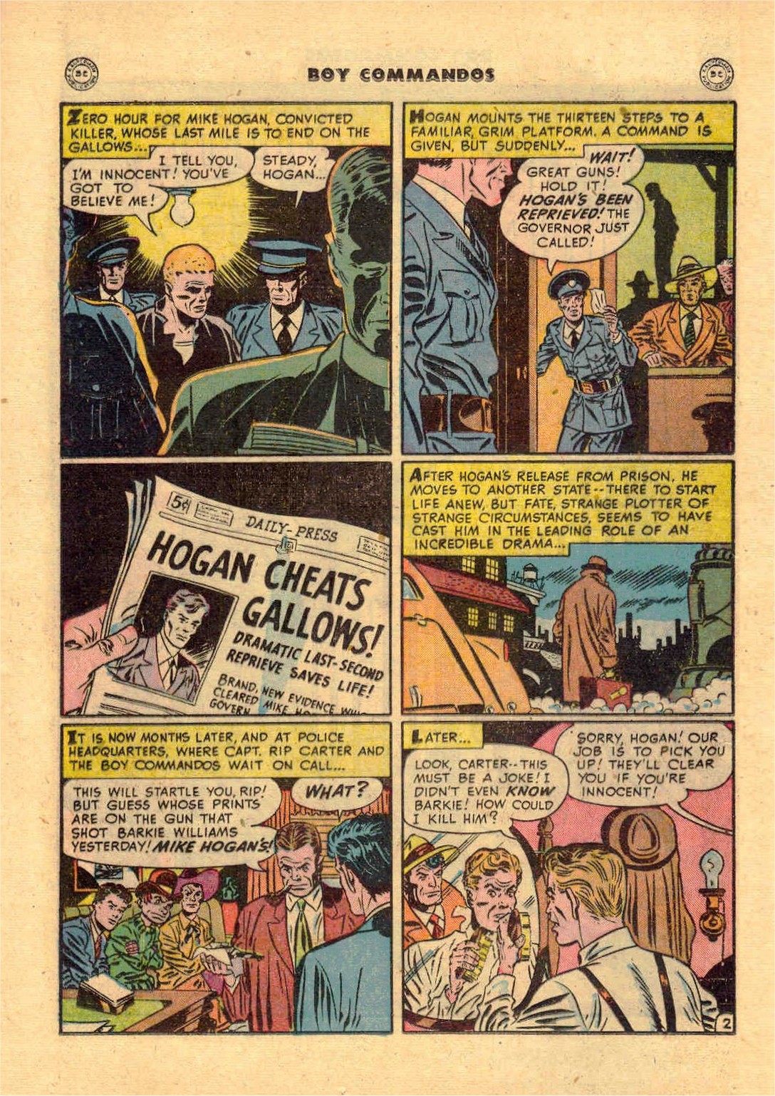 Read online Boy Commandos comic -  Issue #33 - 22