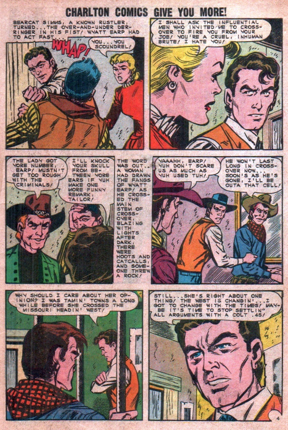 Read online Wyatt Earp Frontier Marshal comic -  Issue #56 - 7