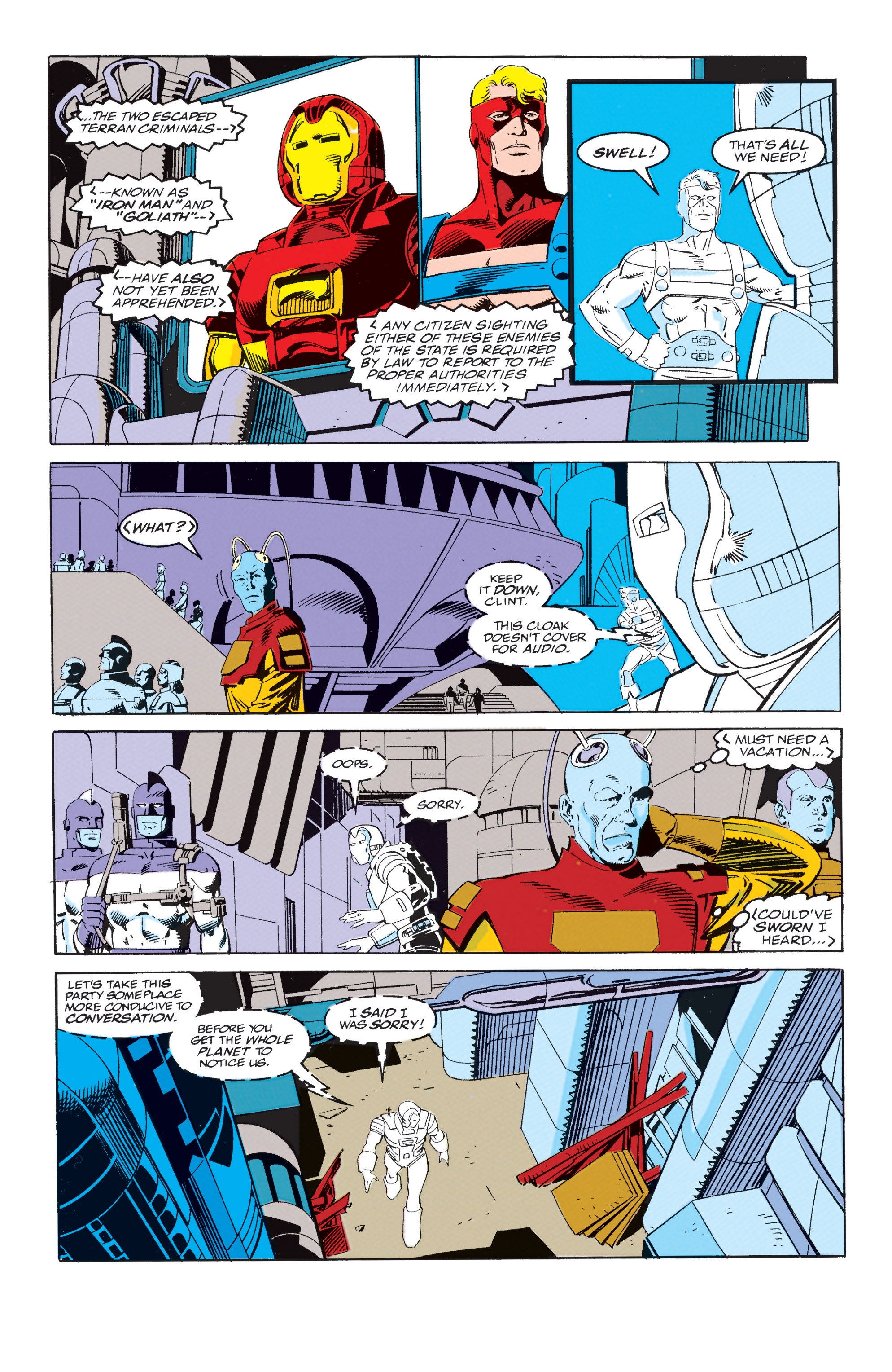 Read online Avengers Epic Collection: Operation Galactic Storm comic -  Issue # TPB (Part 3) - 72