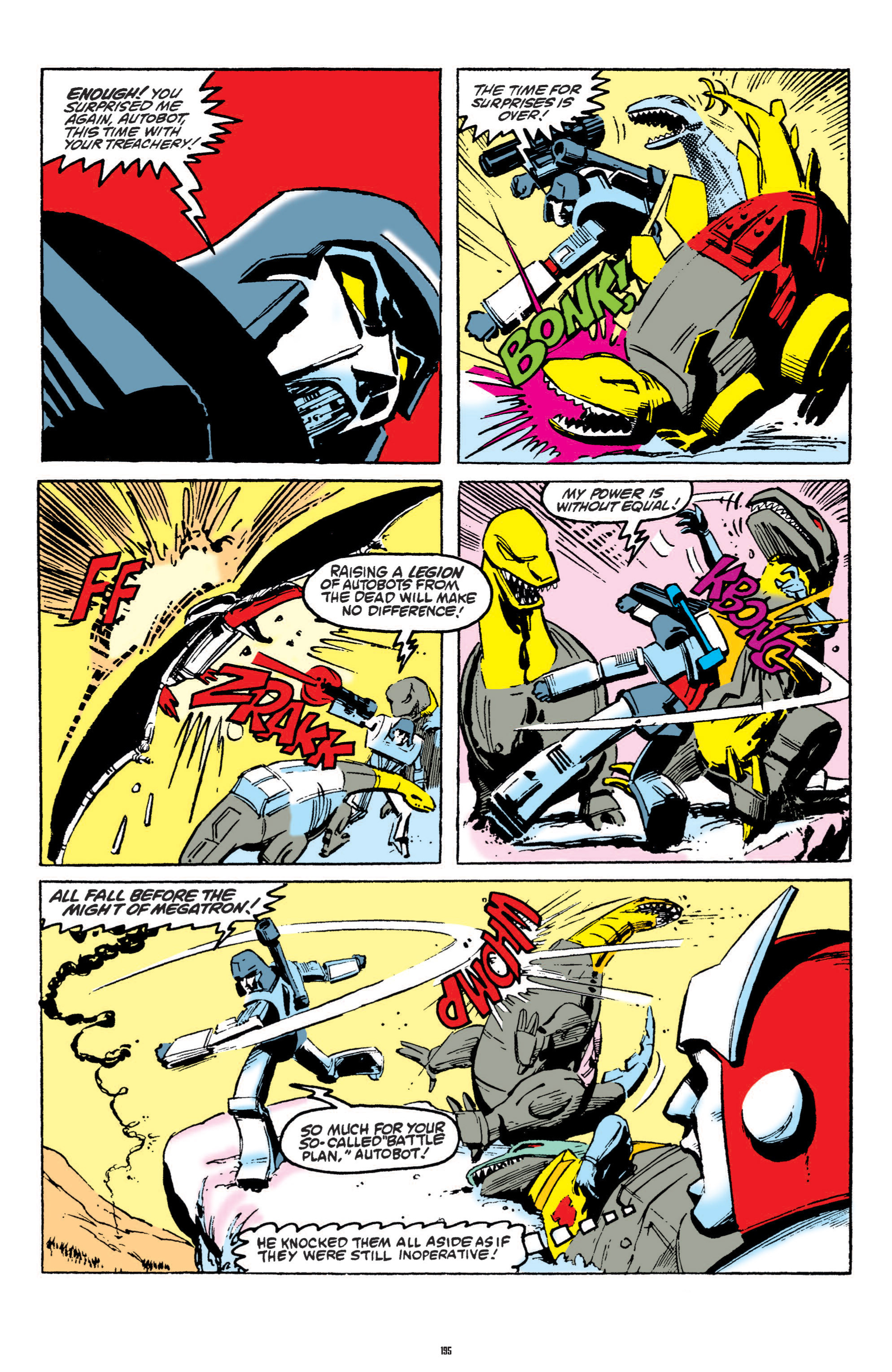 Read online The Transformers Classics comic -  Issue # TPB 1 - 196