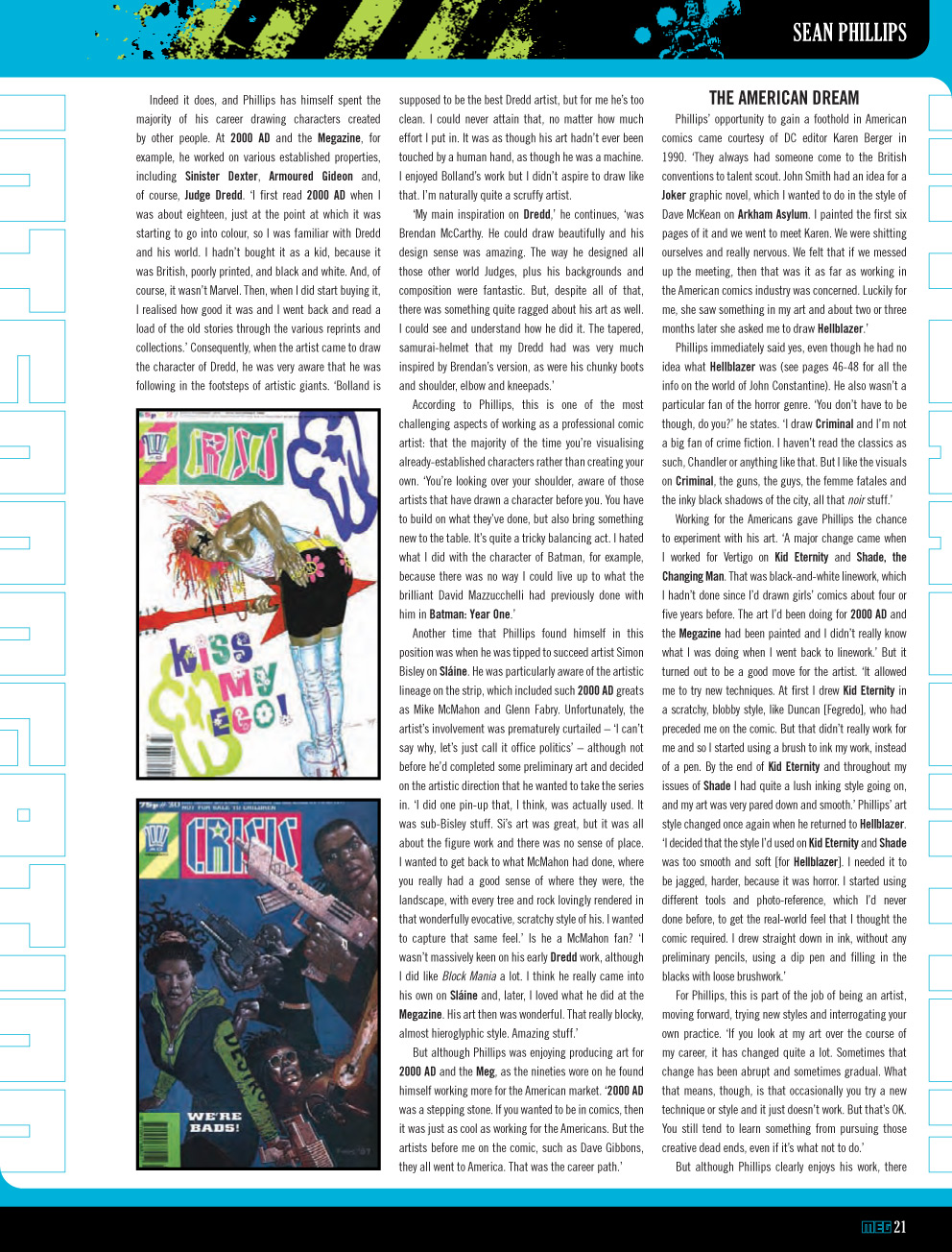 Read online Judge Dredd Megazine (Vol. 5) comic -  Issue #294 - 21