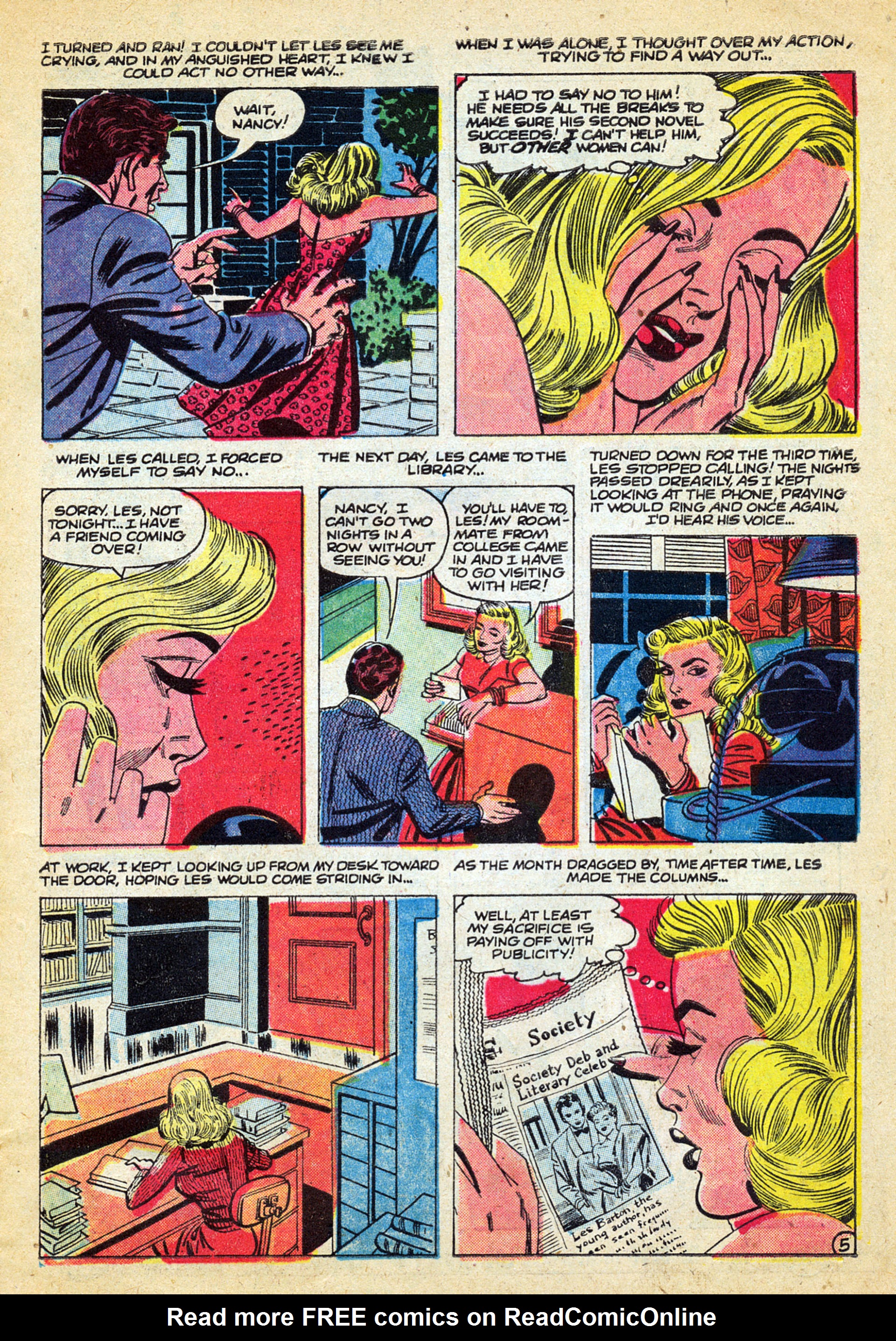 Read online Secret Story Romances comic -  Issue #11 - 7