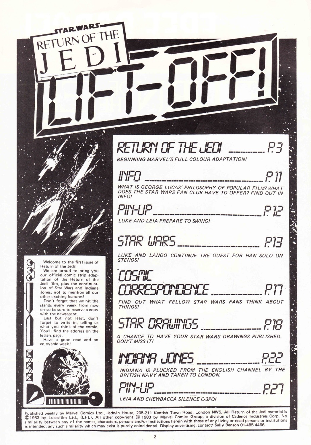 Read online Return of the Jedi comic -  Issue #1 - 2