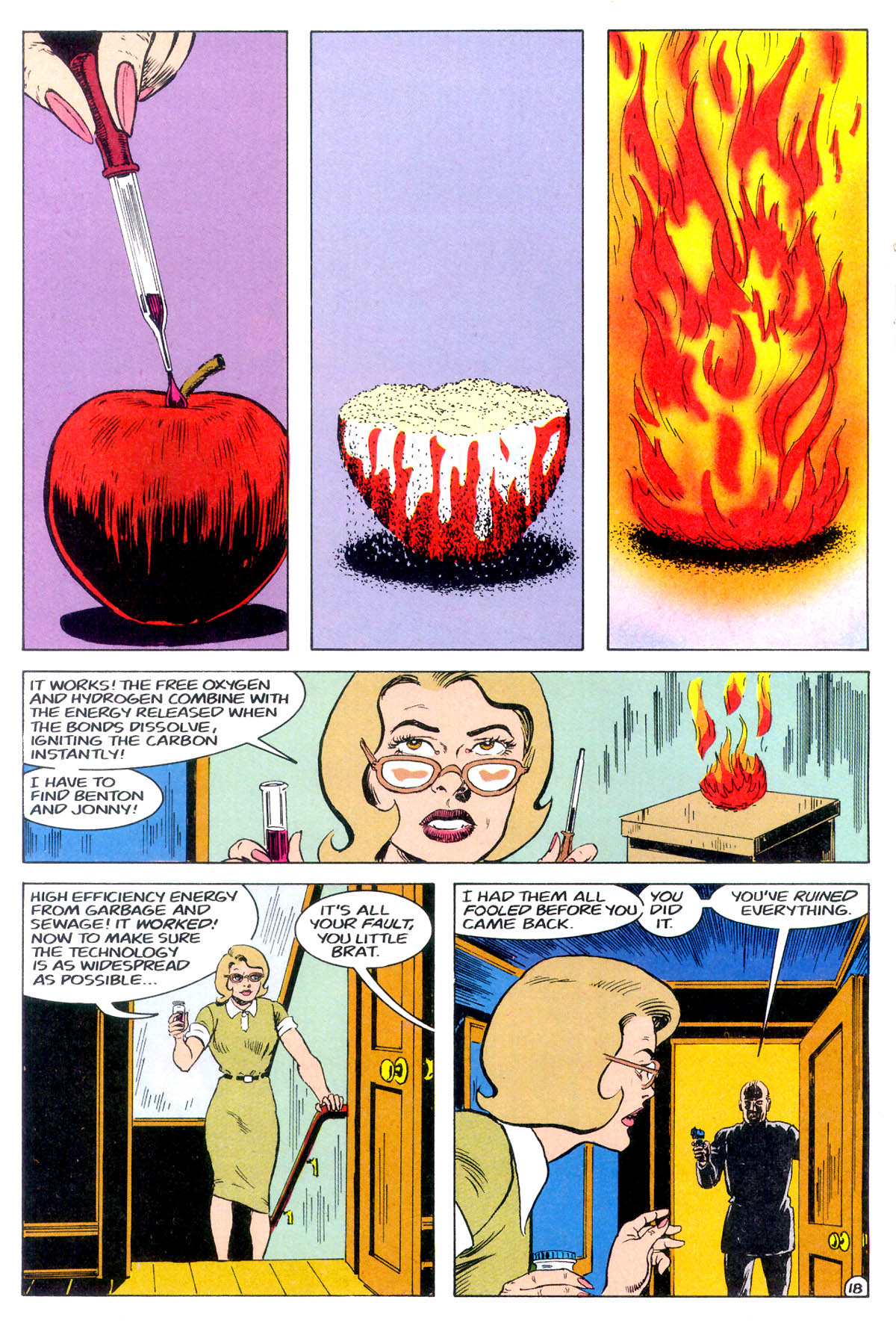 Read online Jonny Quest comic -  Issue #9 - 21