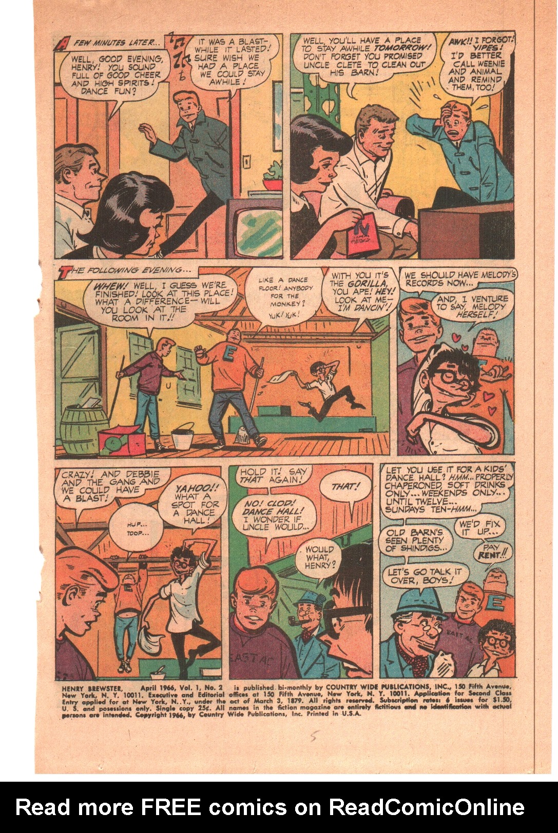 Read online Henry Brewster comic -  Issue #2 - 5