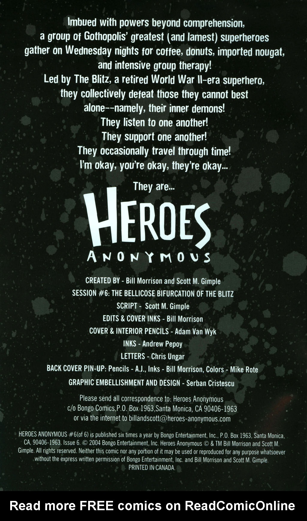 Read online Heroes Anonymous comic -  Issue #6 - 2