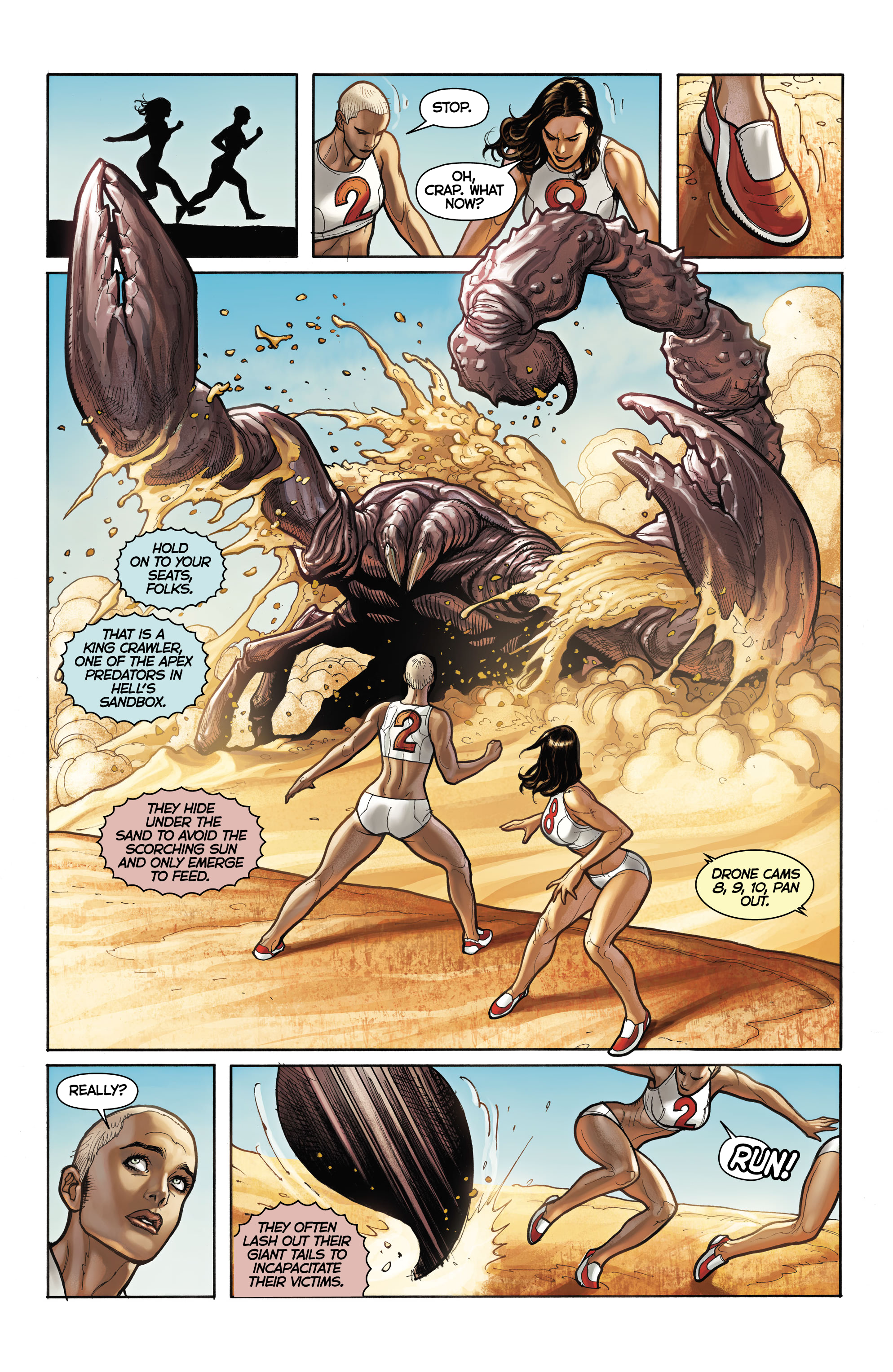 Read online Fight Girls comic -  Issue #2 - 12