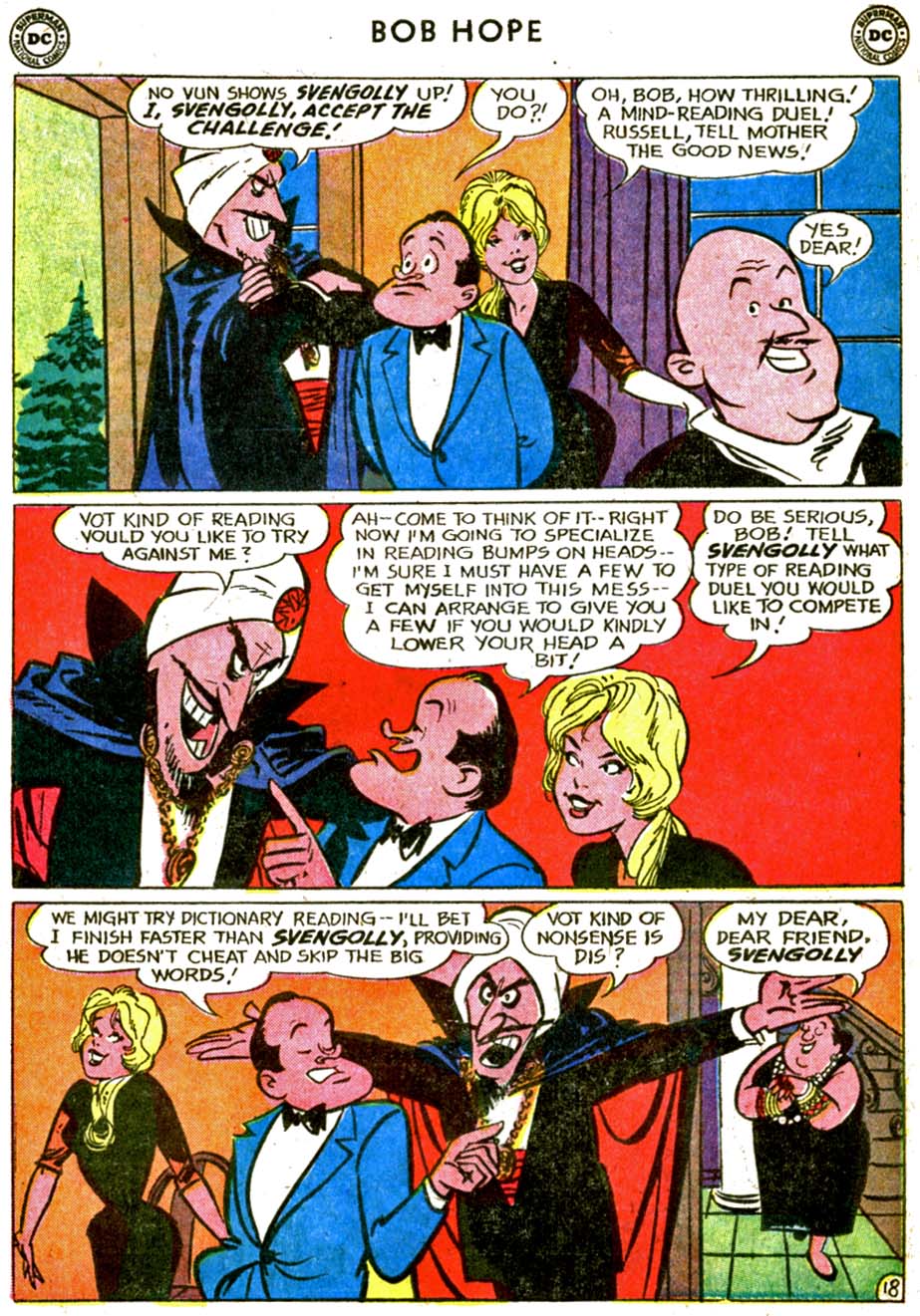 Read online The Adventures of Bob Hope comic -  Issue #77 - 26