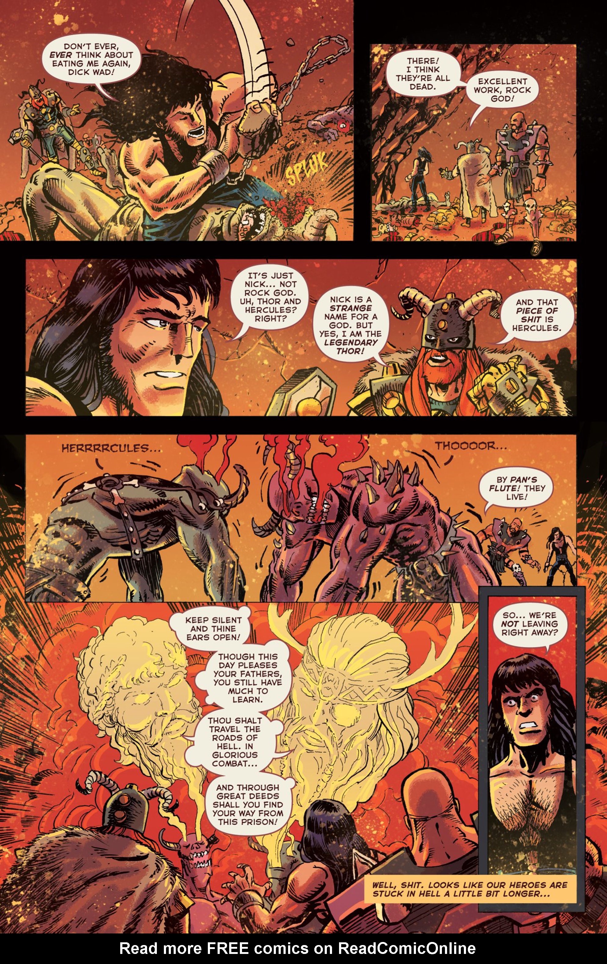 Read online Gods of Brutality comic -  Issue # TPB - 23