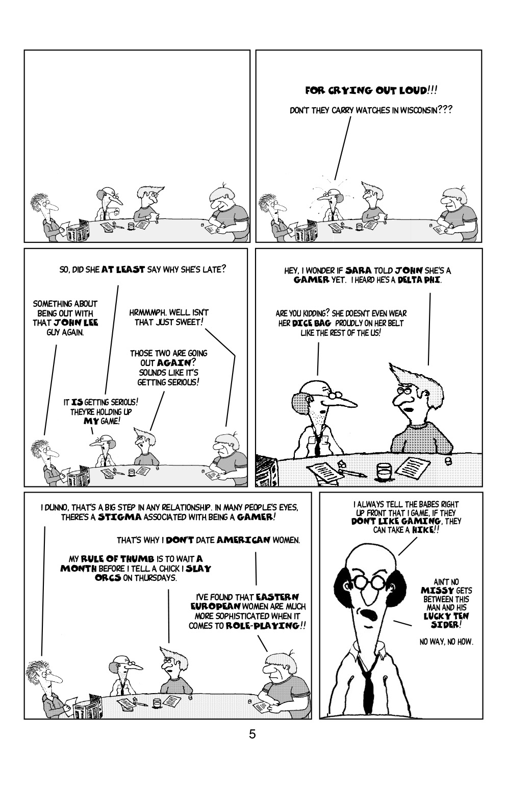 Read online Knights of the Dinner Table comic -  Issue #28 - 7