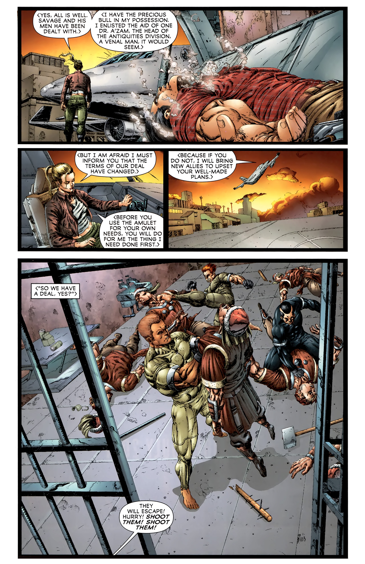 Read online Doc Savage (2010) comic -  Issue #14 - 14