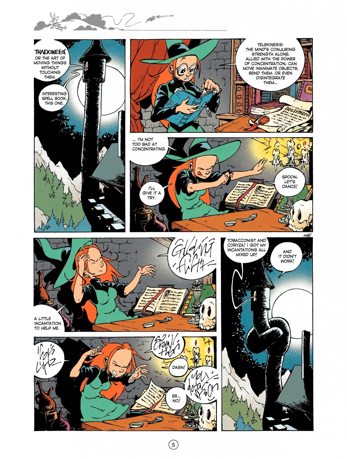 Read online Melusine comic -  Issue #3 - 5