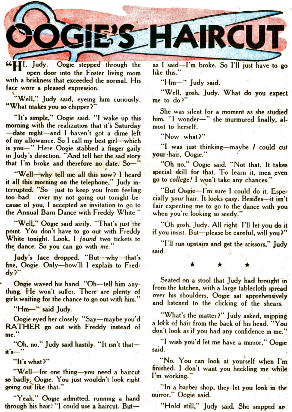 Read online A Date with Judy comic -  Issue #5 - 37