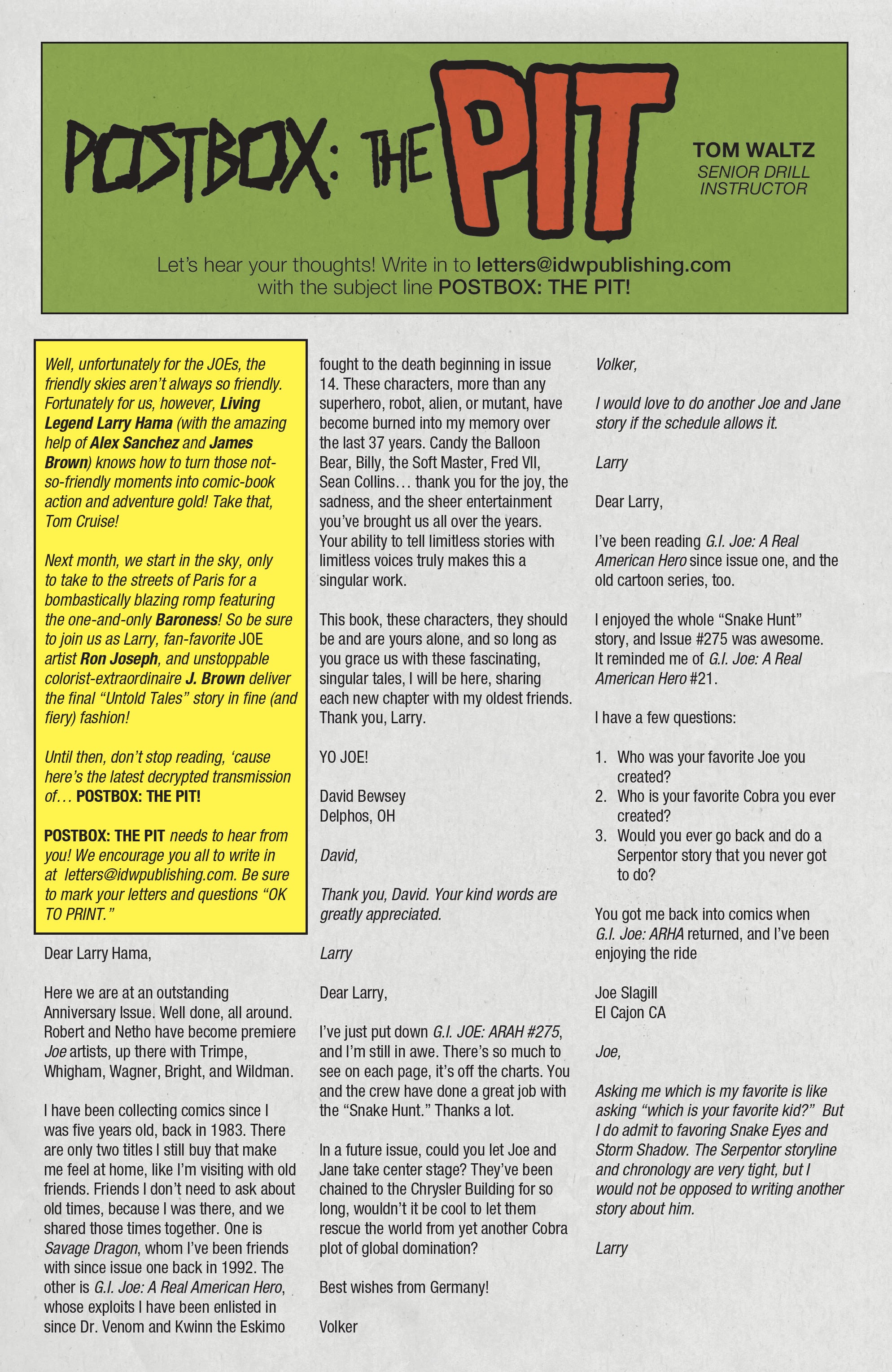 Read online G.I. Joe: A Real American Hero comic -  Issue #279 - 24