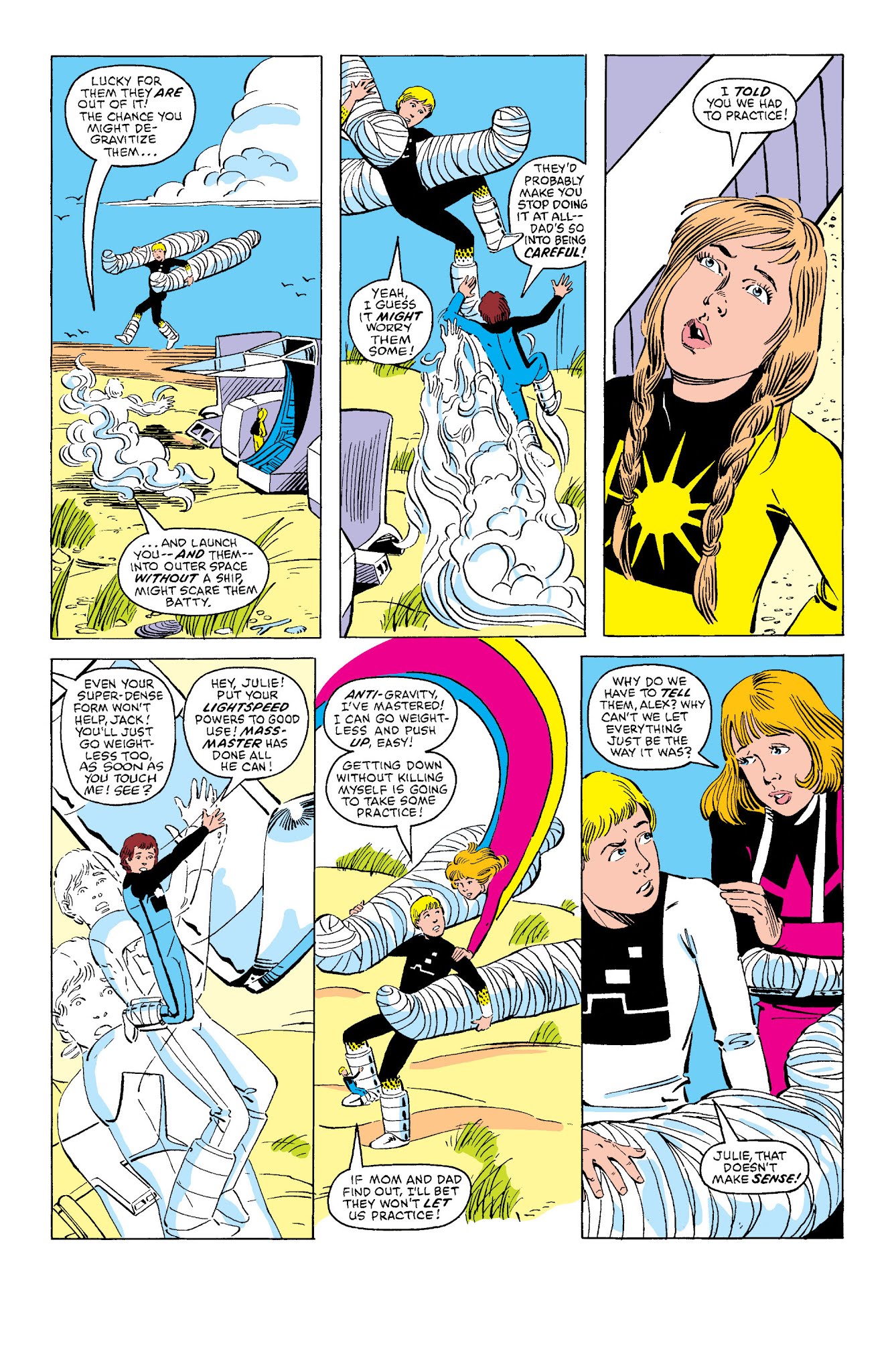 Read online Power Pack Classic comic -  Issue # TPB 1 (Part 2) - 14