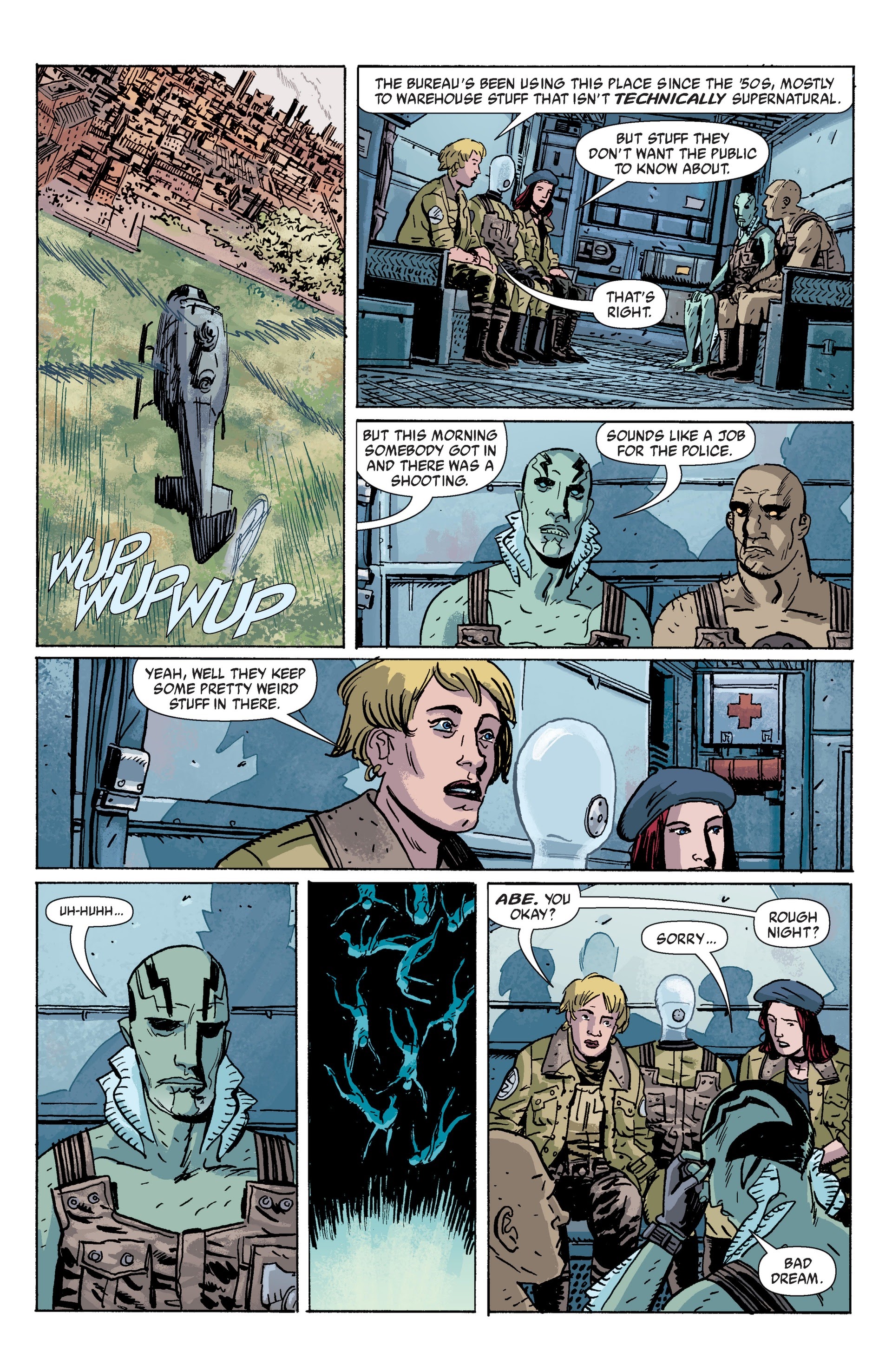 Read online Hellboy Universe Essentials: B.P.R.D. comic -  Issue # TPB - 18