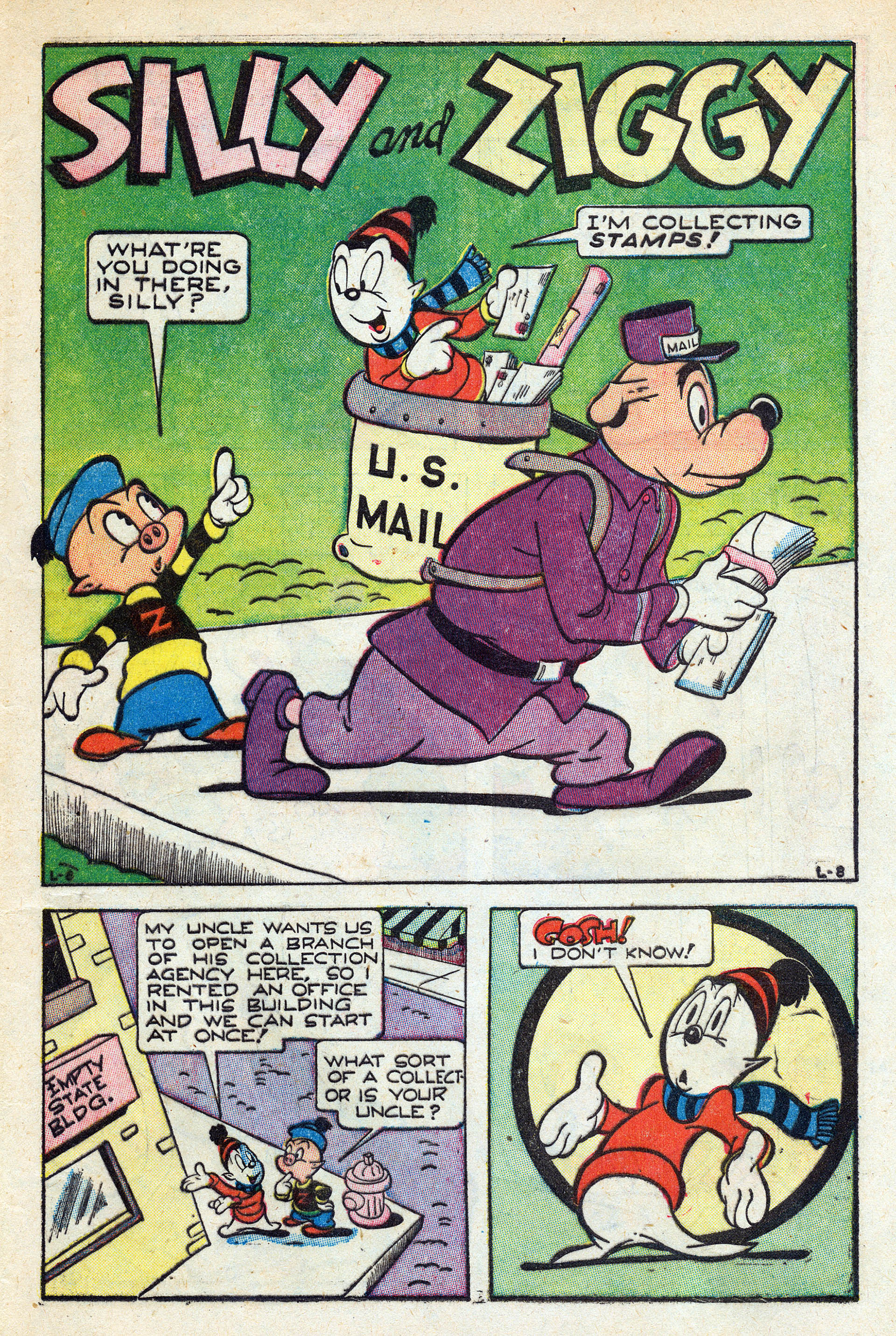 Read online Ziggy Pig-Silly Seal Comics (1944) comic -  Issue #5 - 11