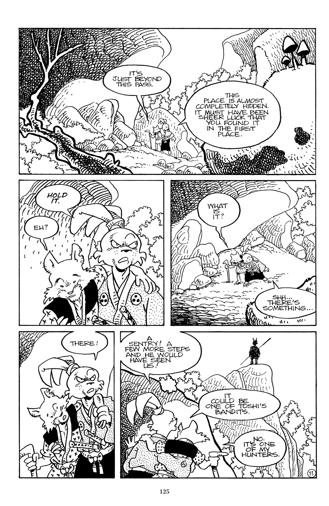 Read online The Usagi Yojimbo Saga comic -  Issue # TPB 7 - 121