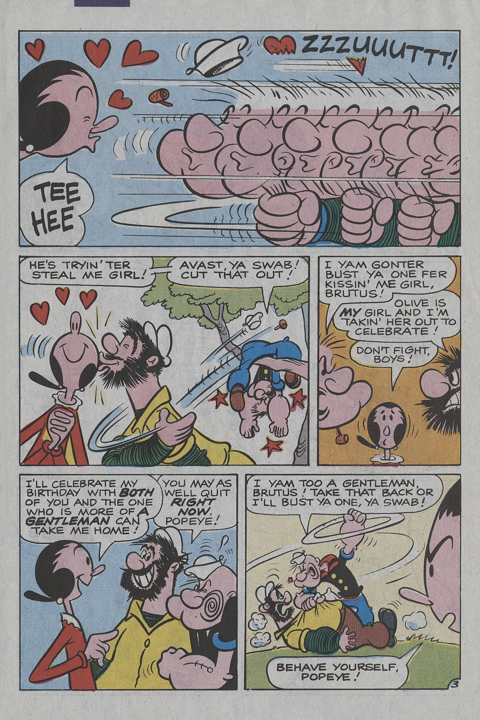 Read online Popeye (1993) comic -  Issue #5 - 6