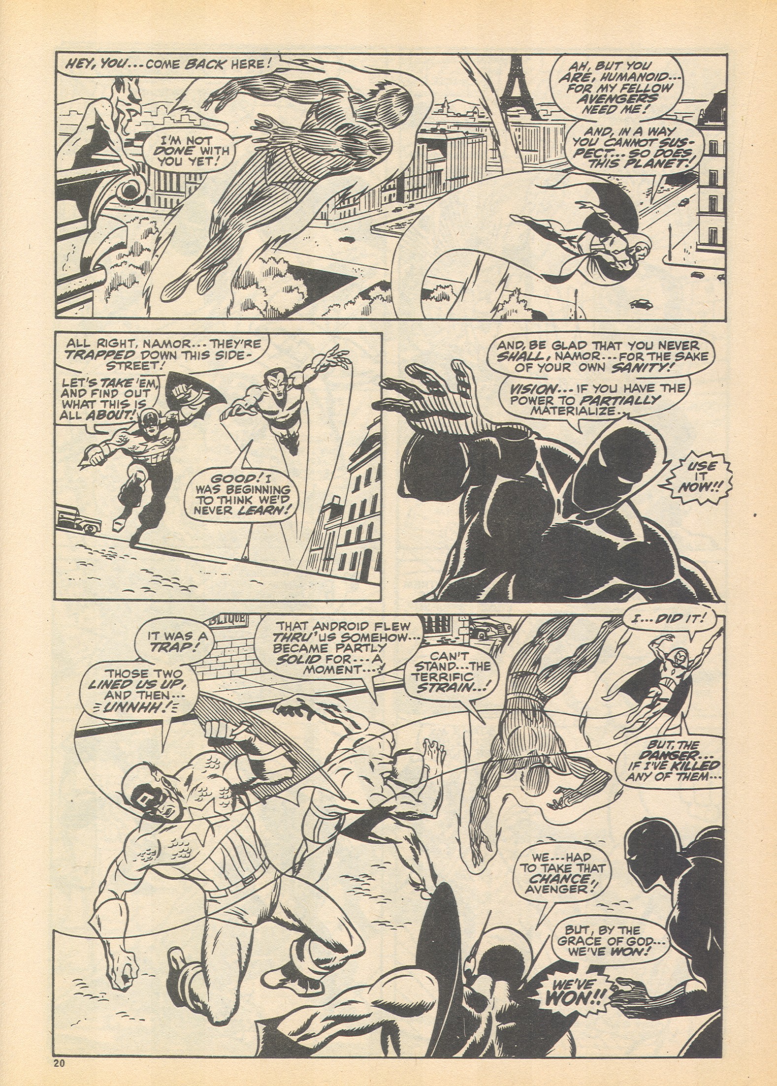 Read online The Avengers (1973) comic -  Issue #109 - 20