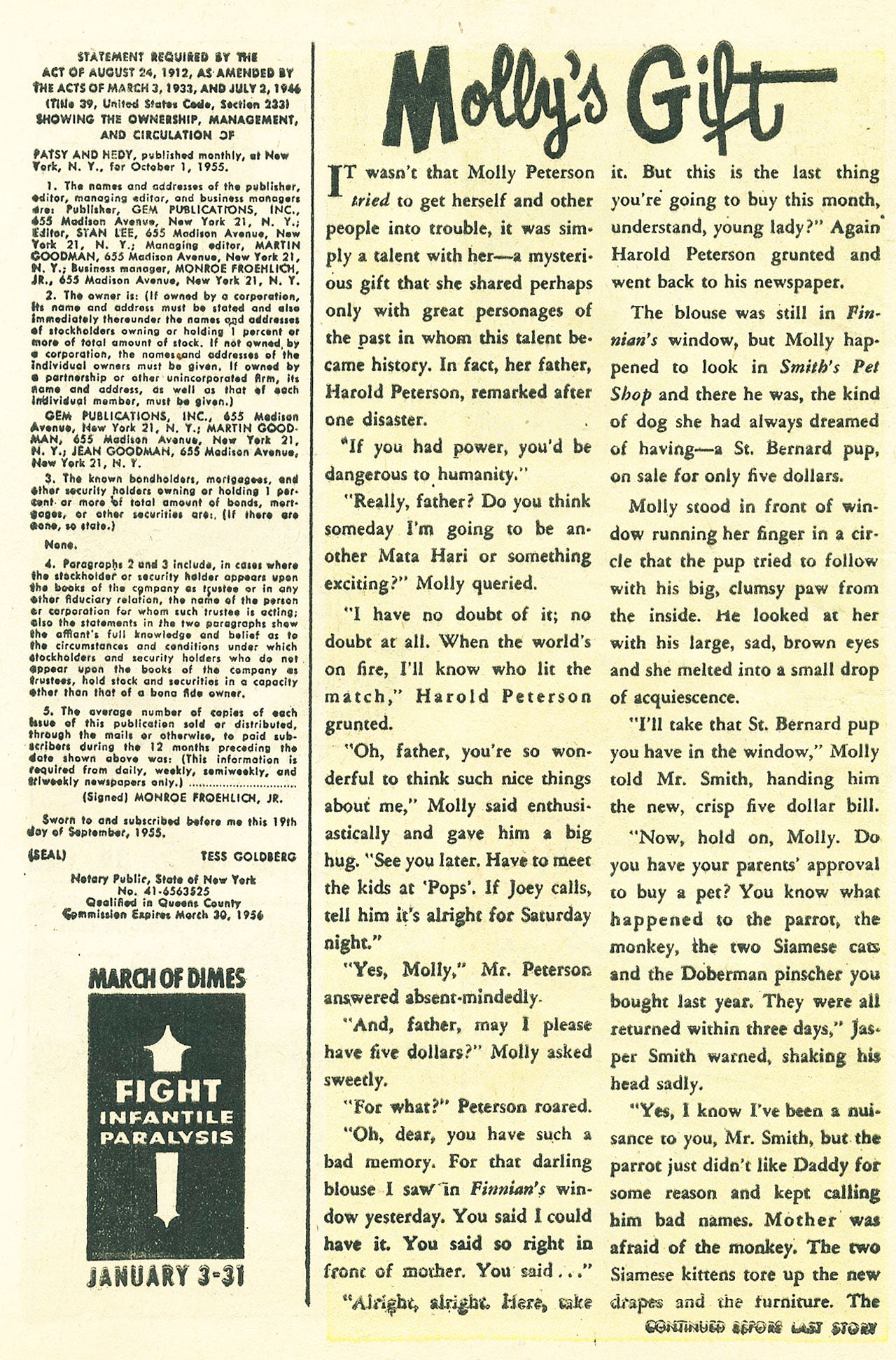 Read online Patsy and Hedy comic -  Issue #42 - 8