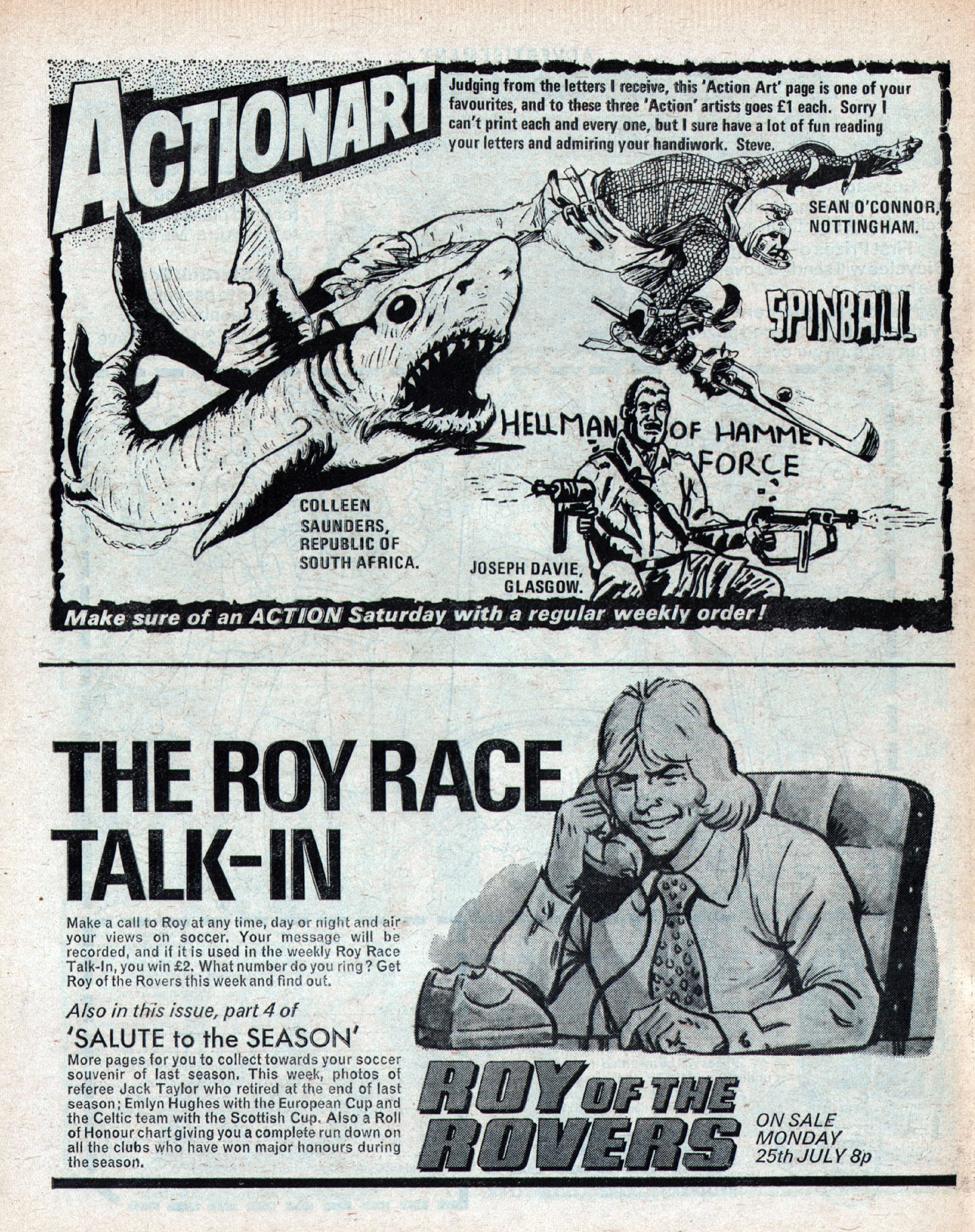 Read online Action (1976) comic -  Issue #72 - 20