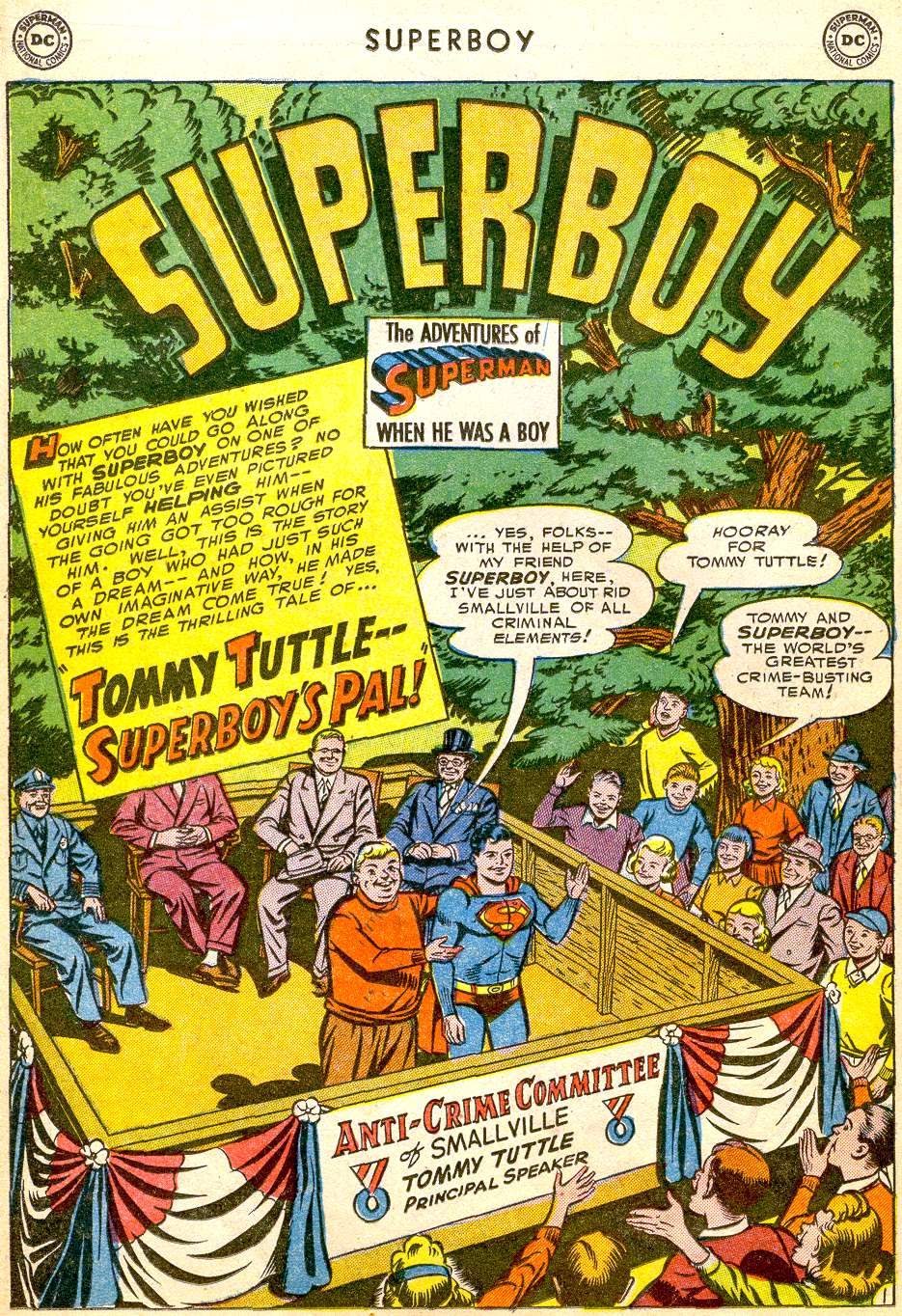 Read online Superboy (1949) comic -  Issue #30 - 31