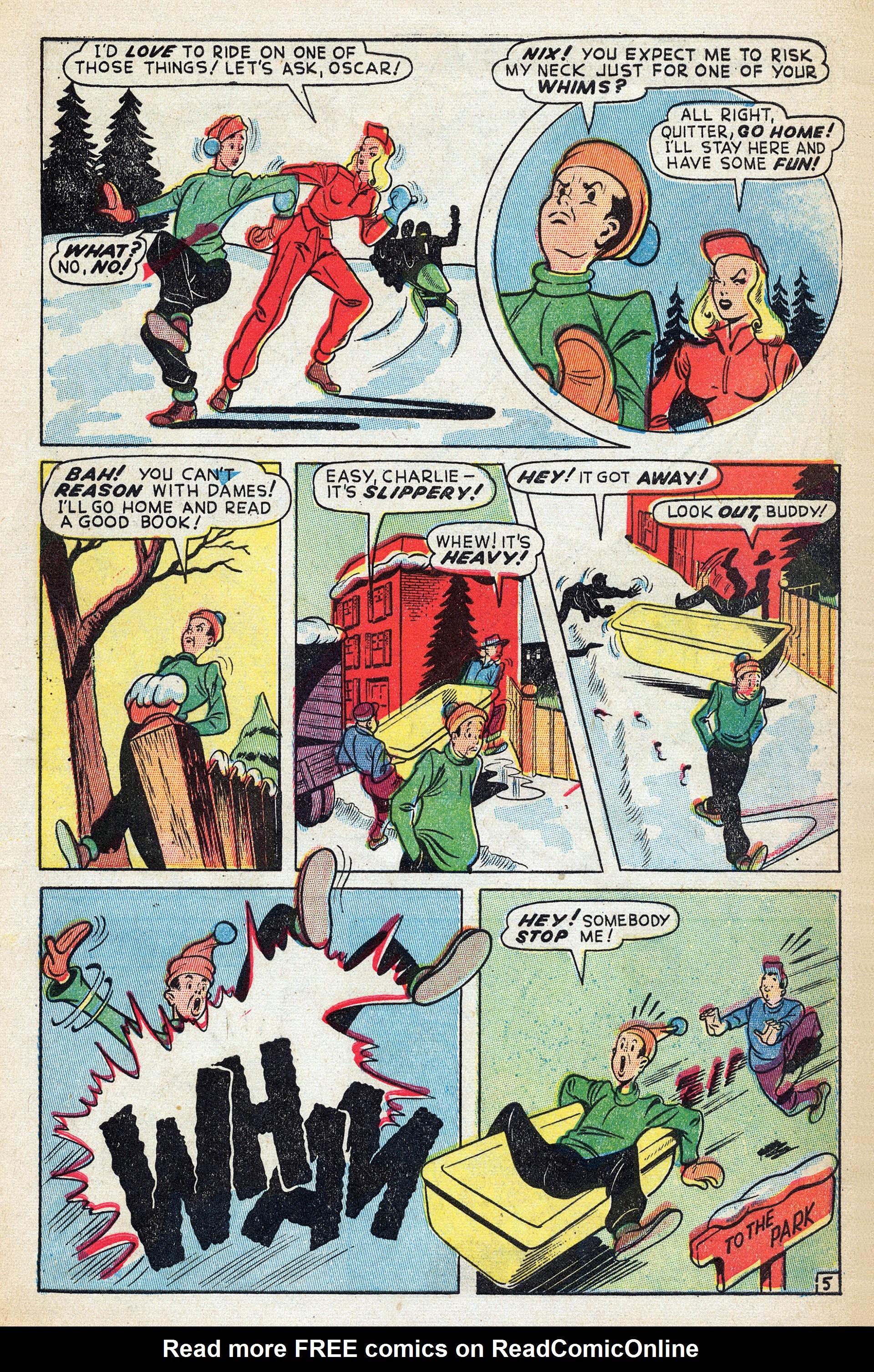 Read online Oscar Comics comic -  Issue #4 - 7