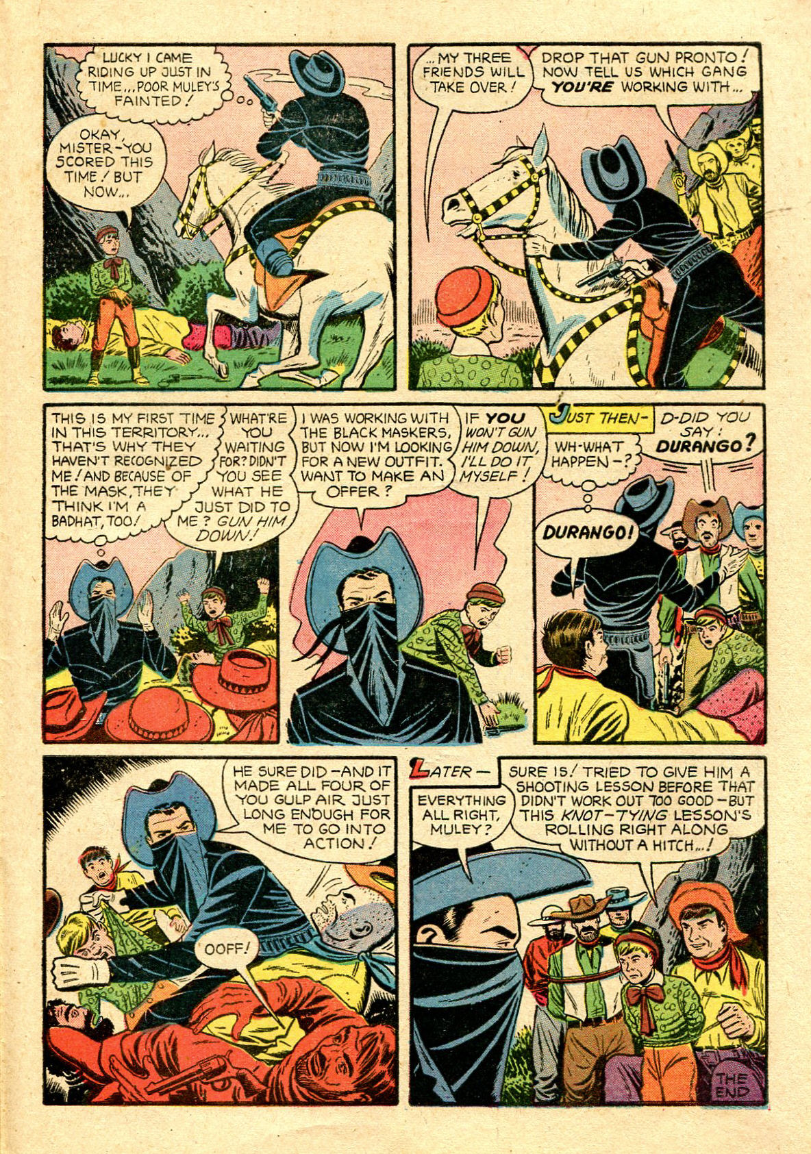 Read online Charles Starrett as The Durango Kid comic -  Issue #38 - 33