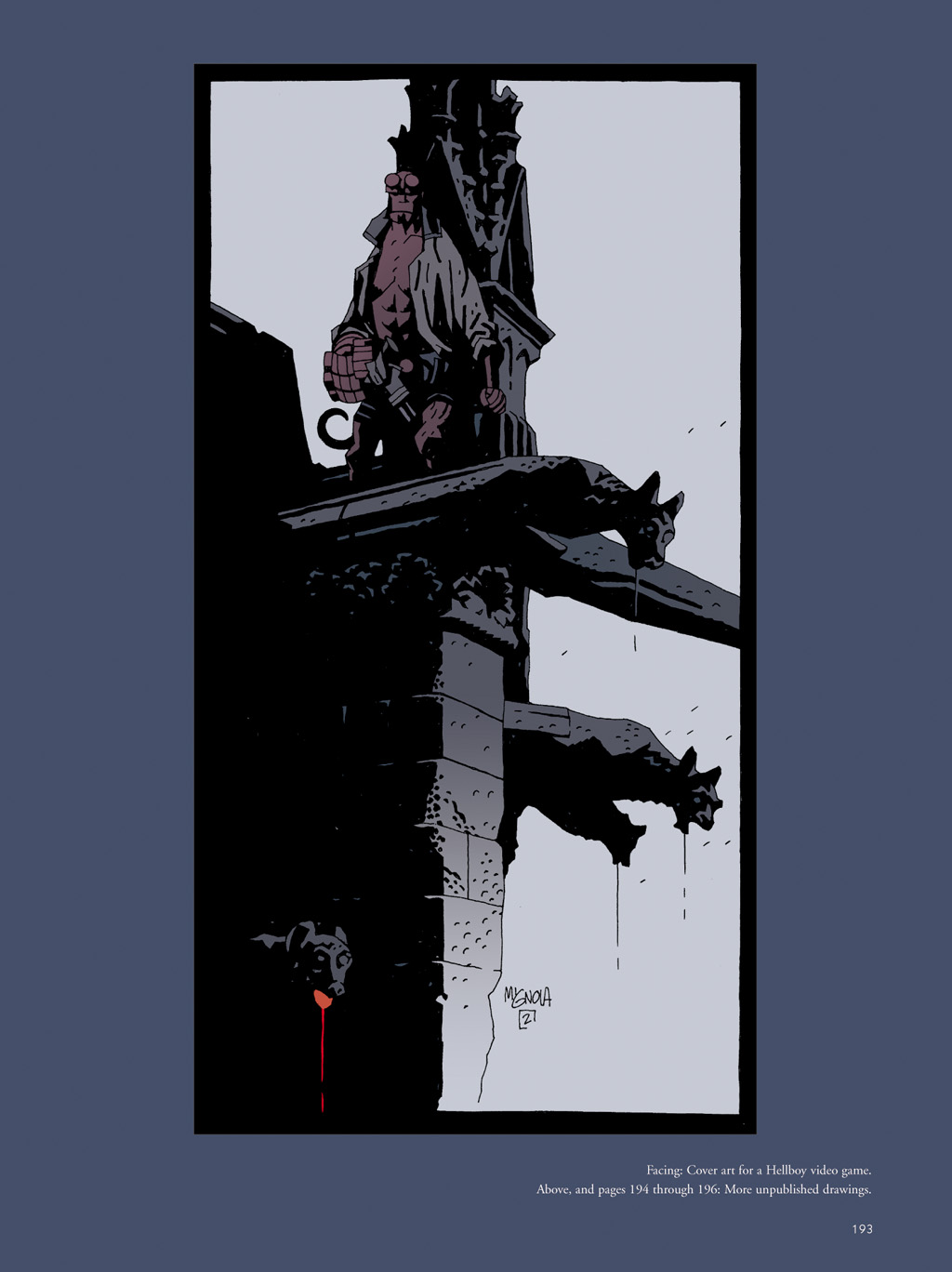 Read online The Art of Hellboy comic -  Issue # TPB - 194