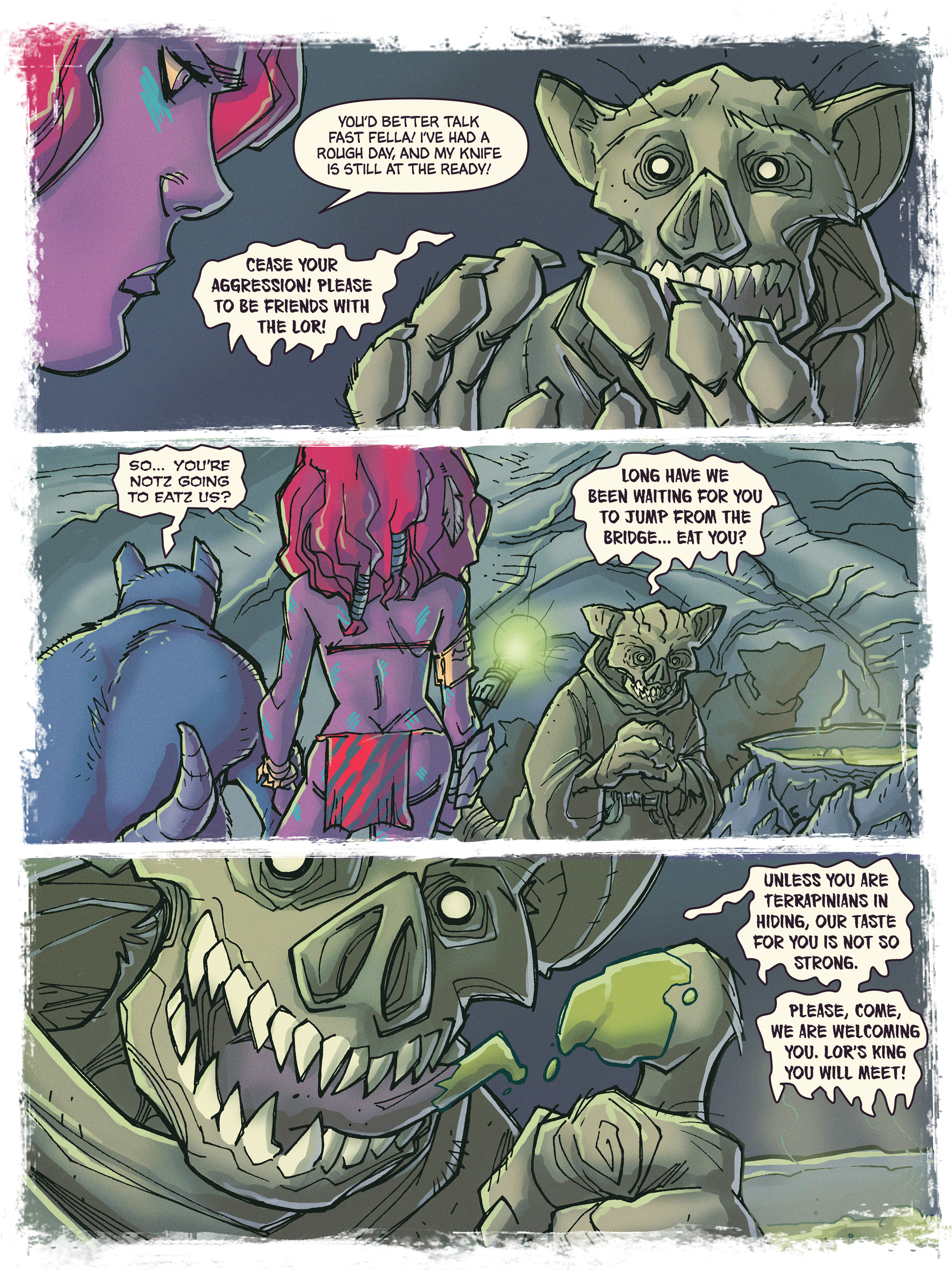 Read online Kyrra: Alien Jungle Girl comic -  Issue #6 - 13