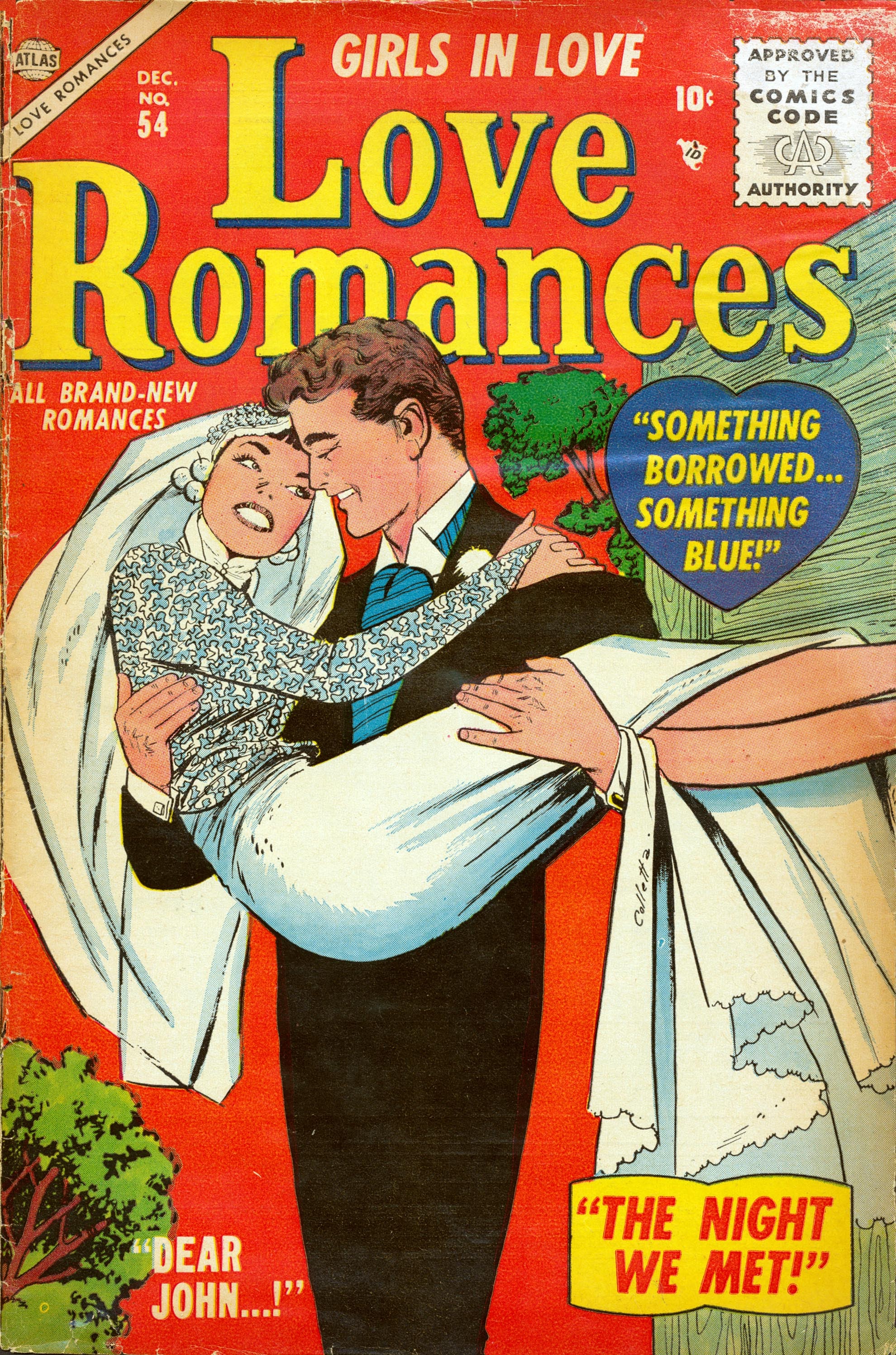 Read online Love Romances comic -  Issue #54 - 1