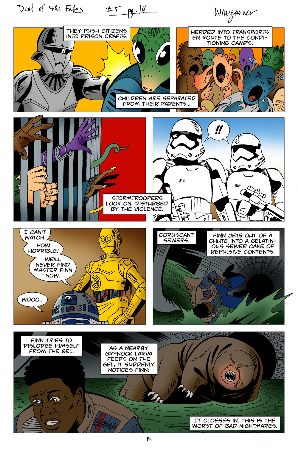 Read online Star Wars: Duel of the Fates comic -  Issue #5 - 15