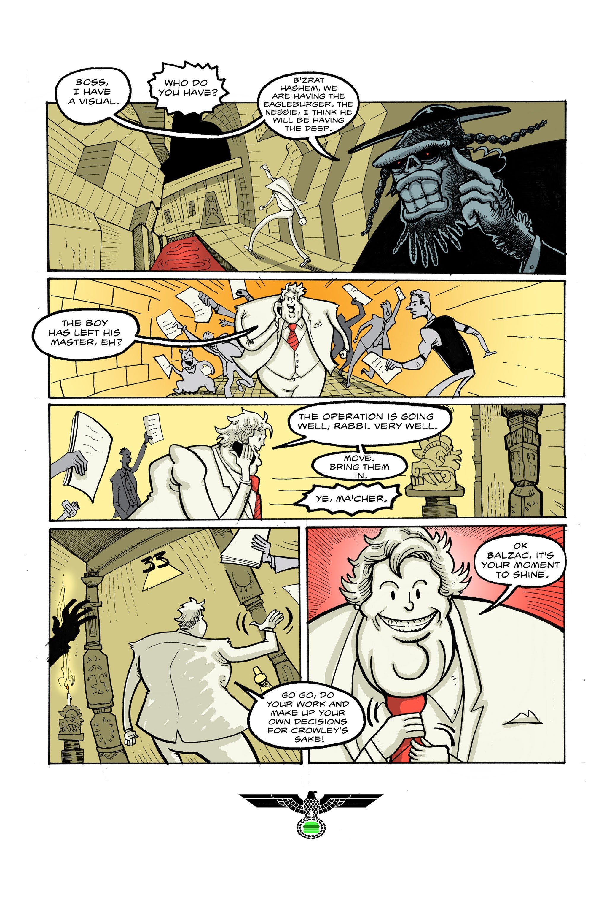 Read online Eagleburger comic -  Issue # TPB - 85