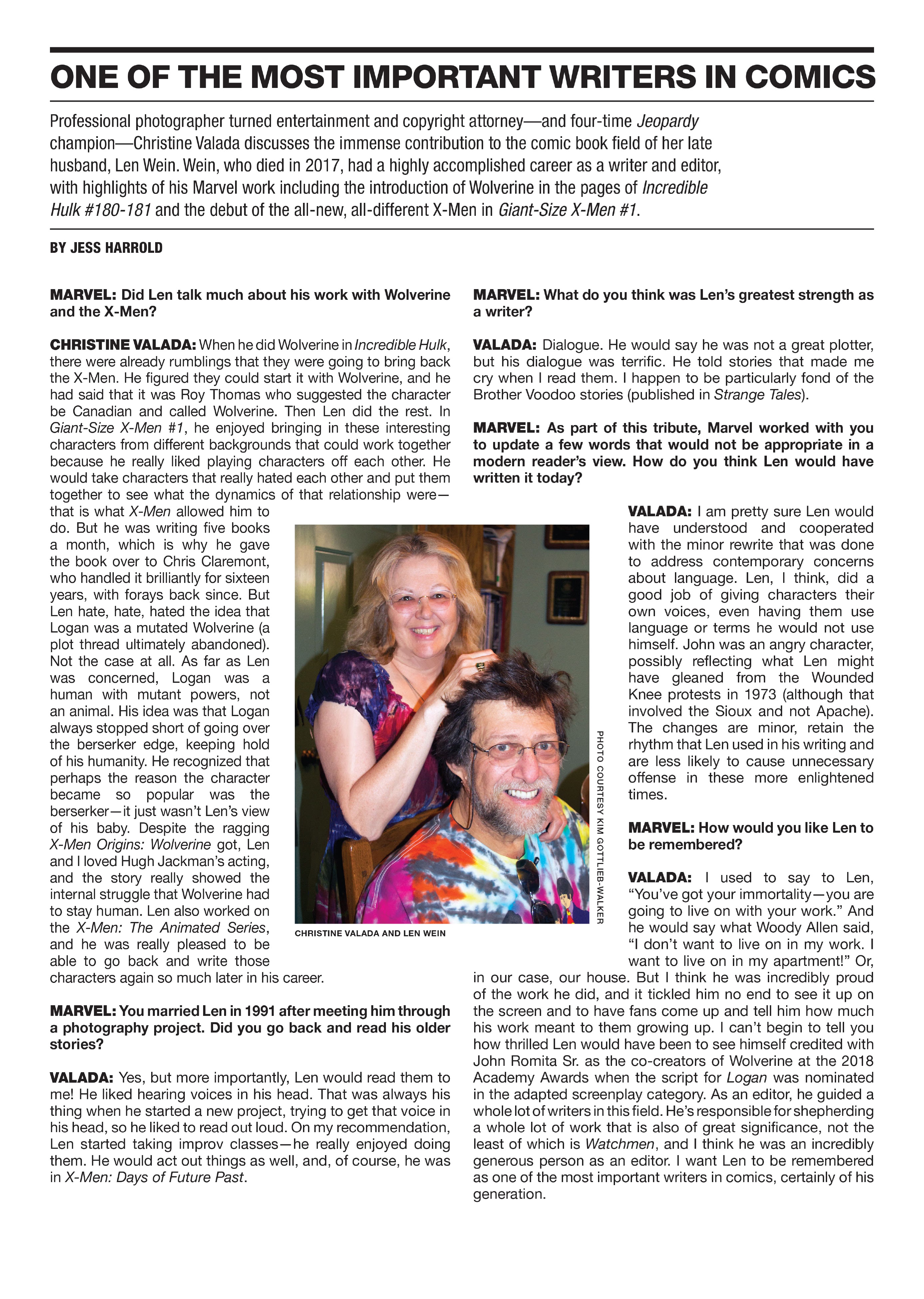 Read online Giant-Size X-Men: Tribute To Wein & Cockrum Gallery Edition comic -  Issue # TPB (Part 1) - 83