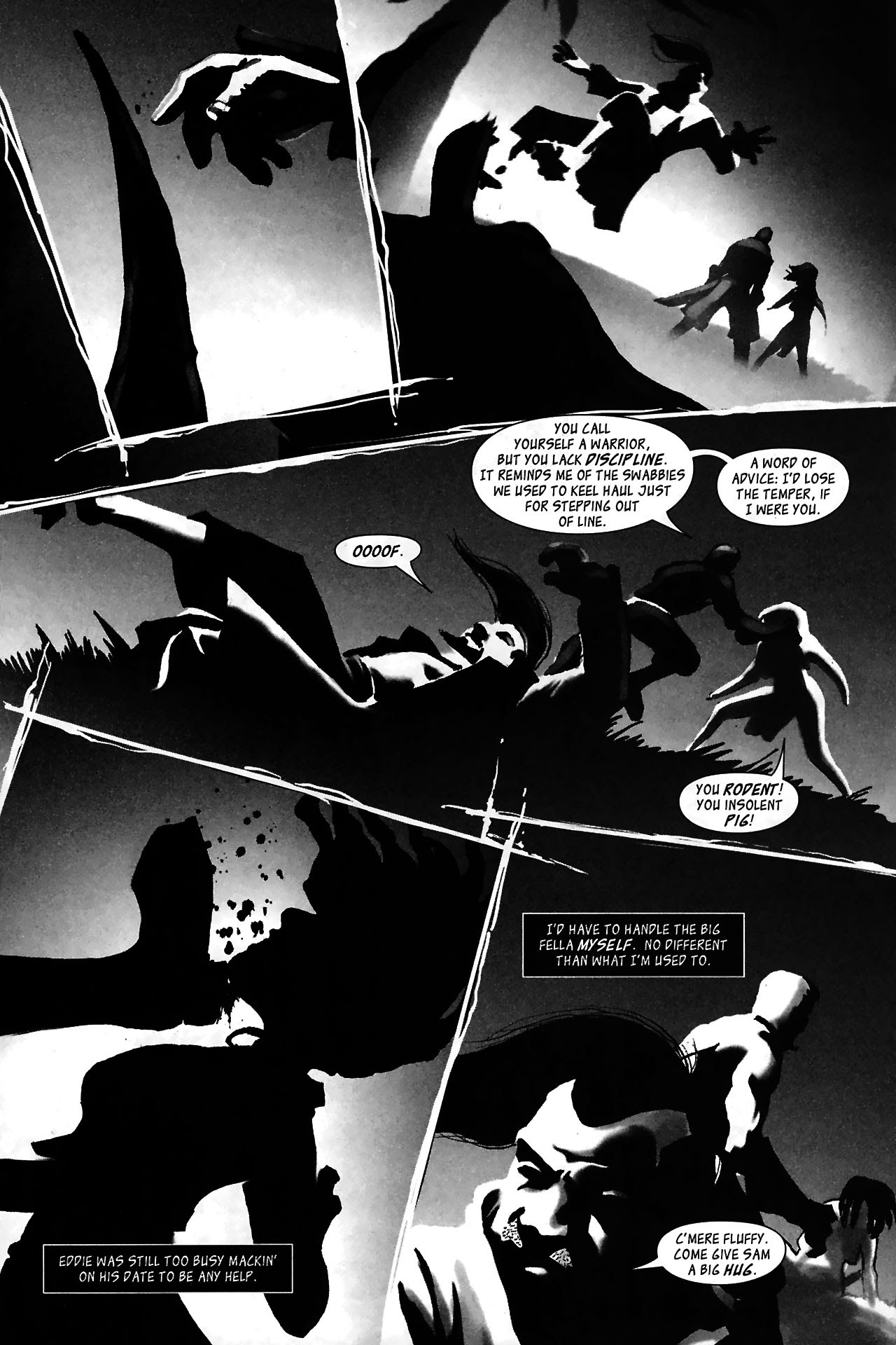 Read online Sam Noir: Ronin Holiday comic -  Issue #2 - 8