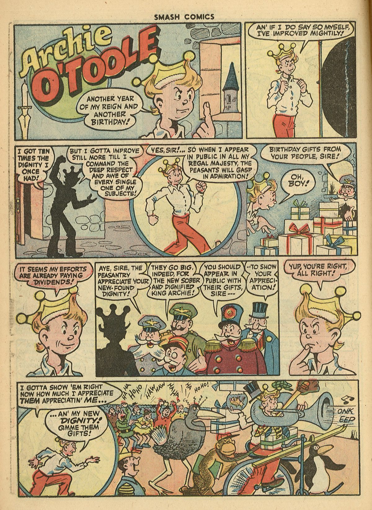 Read online Smash Comics comic -  Issue #67 - 14