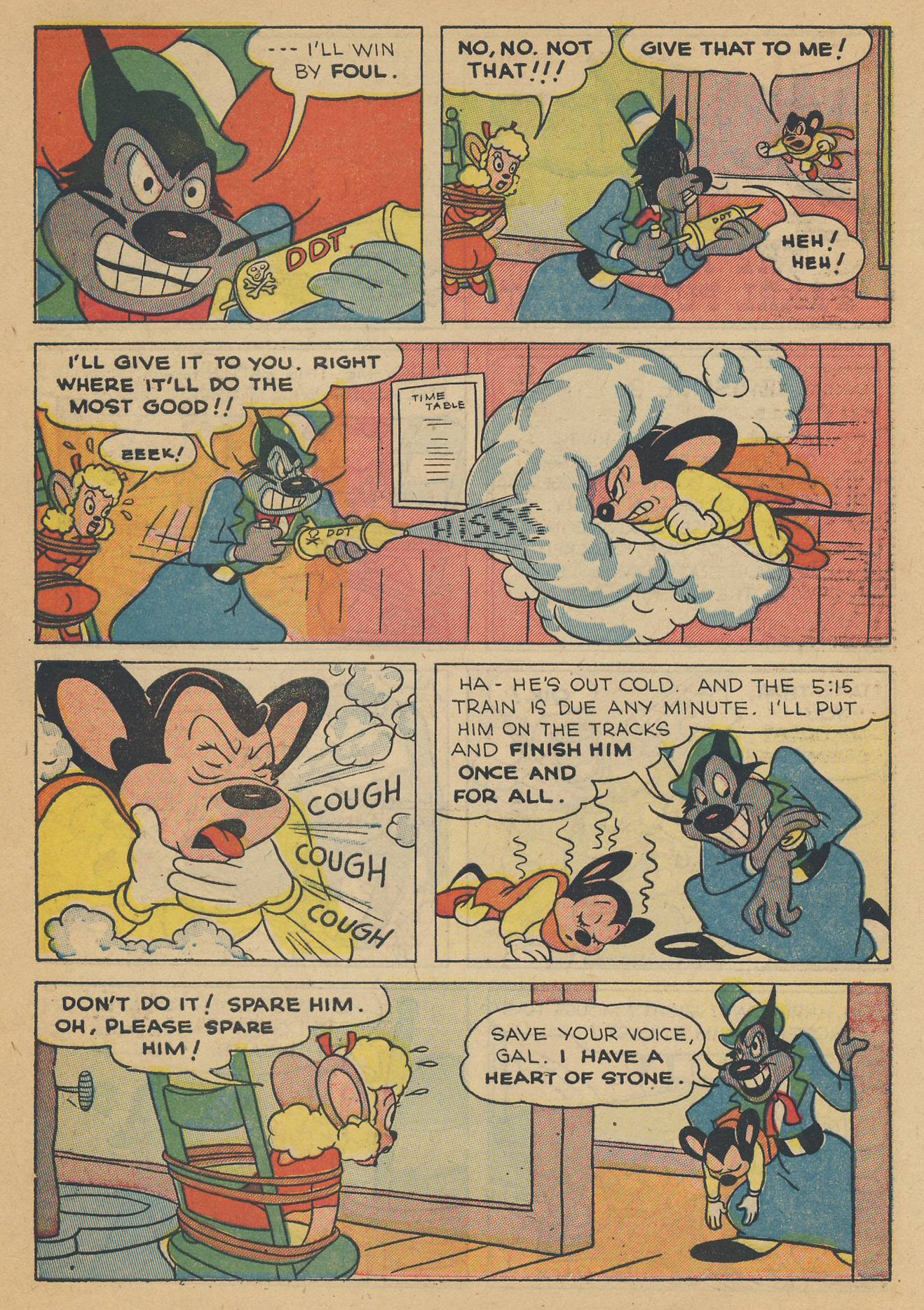 Read online Paul Terry's Mighty Mouse Comics comic -  Issue #54 - 4