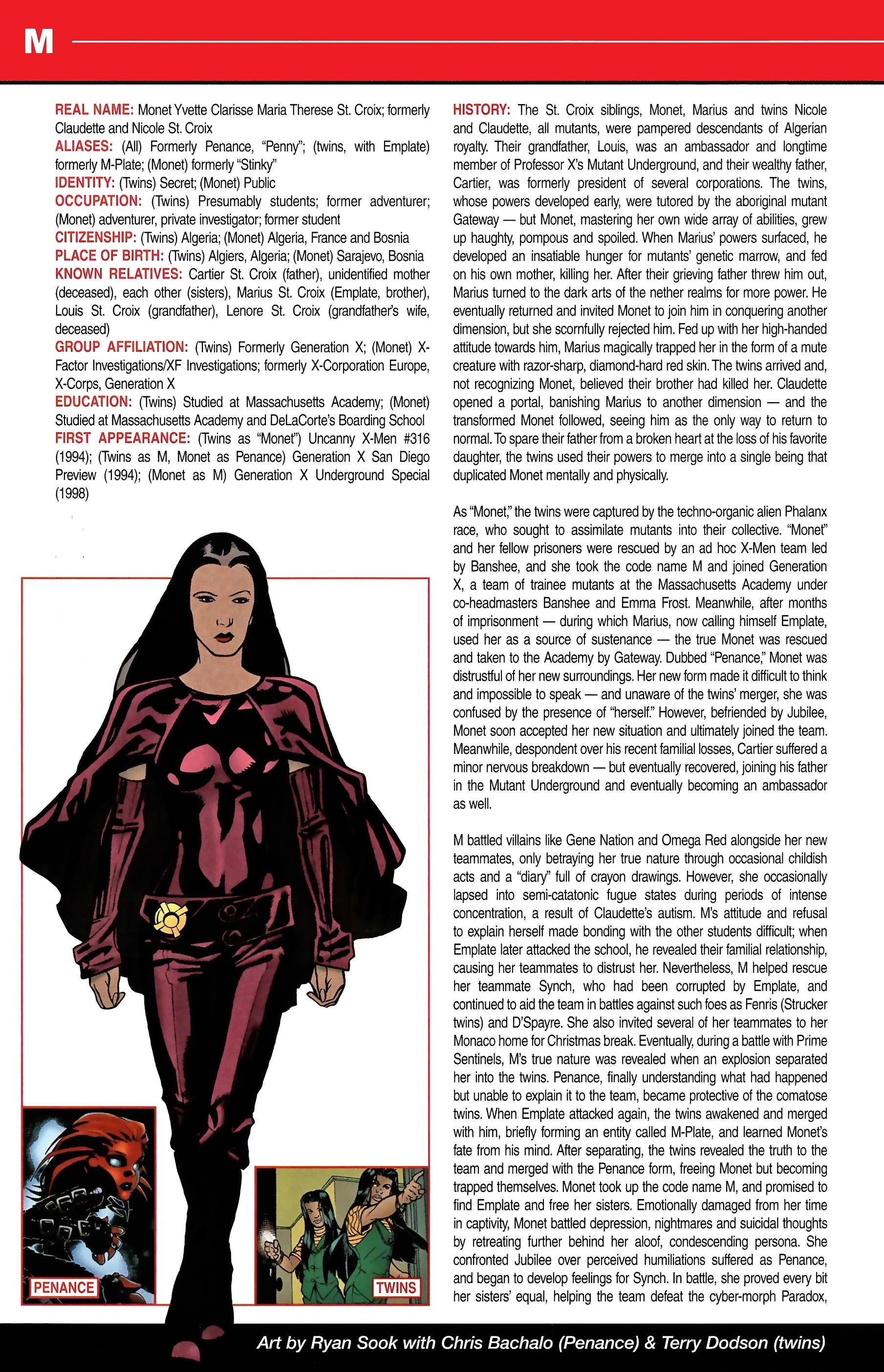 Read online Official Handbook of the Marvel Universe A to Z comic -  Issue # TPB 6 (Part 2) - 108