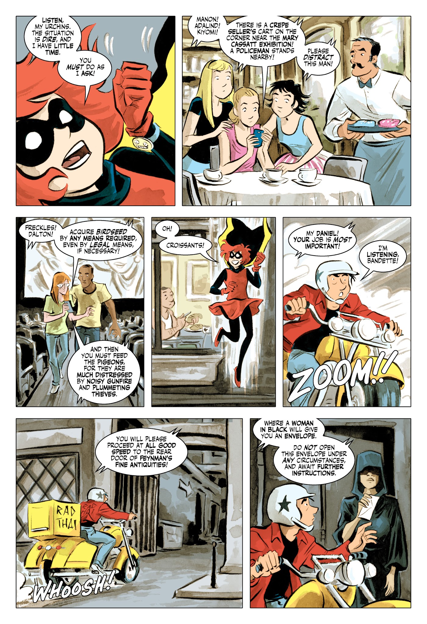 Read online Bandette (2012) comic -  Issue #17 - 11