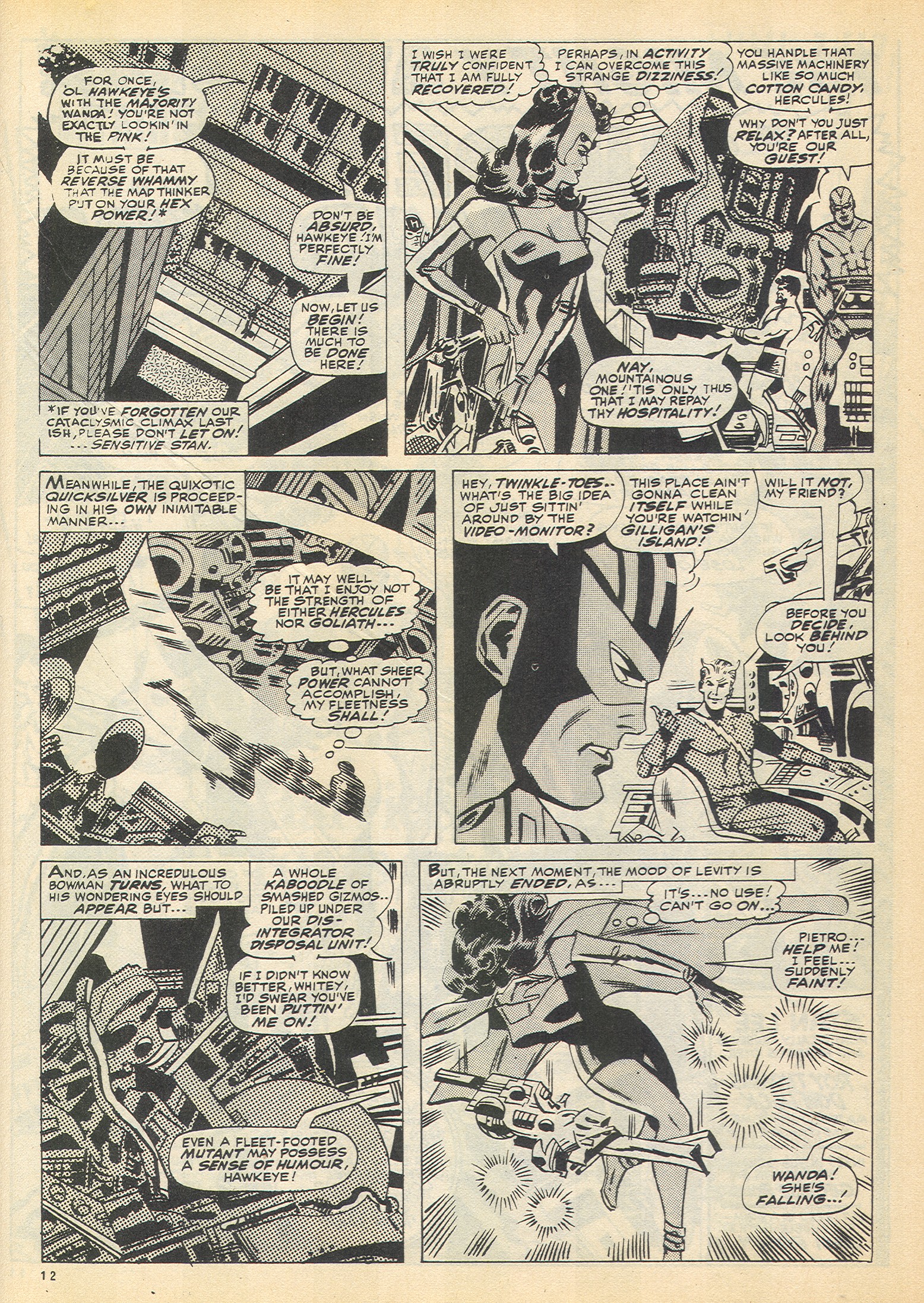 Read online The Avengers (1973) comic -  Issue #46 - 12