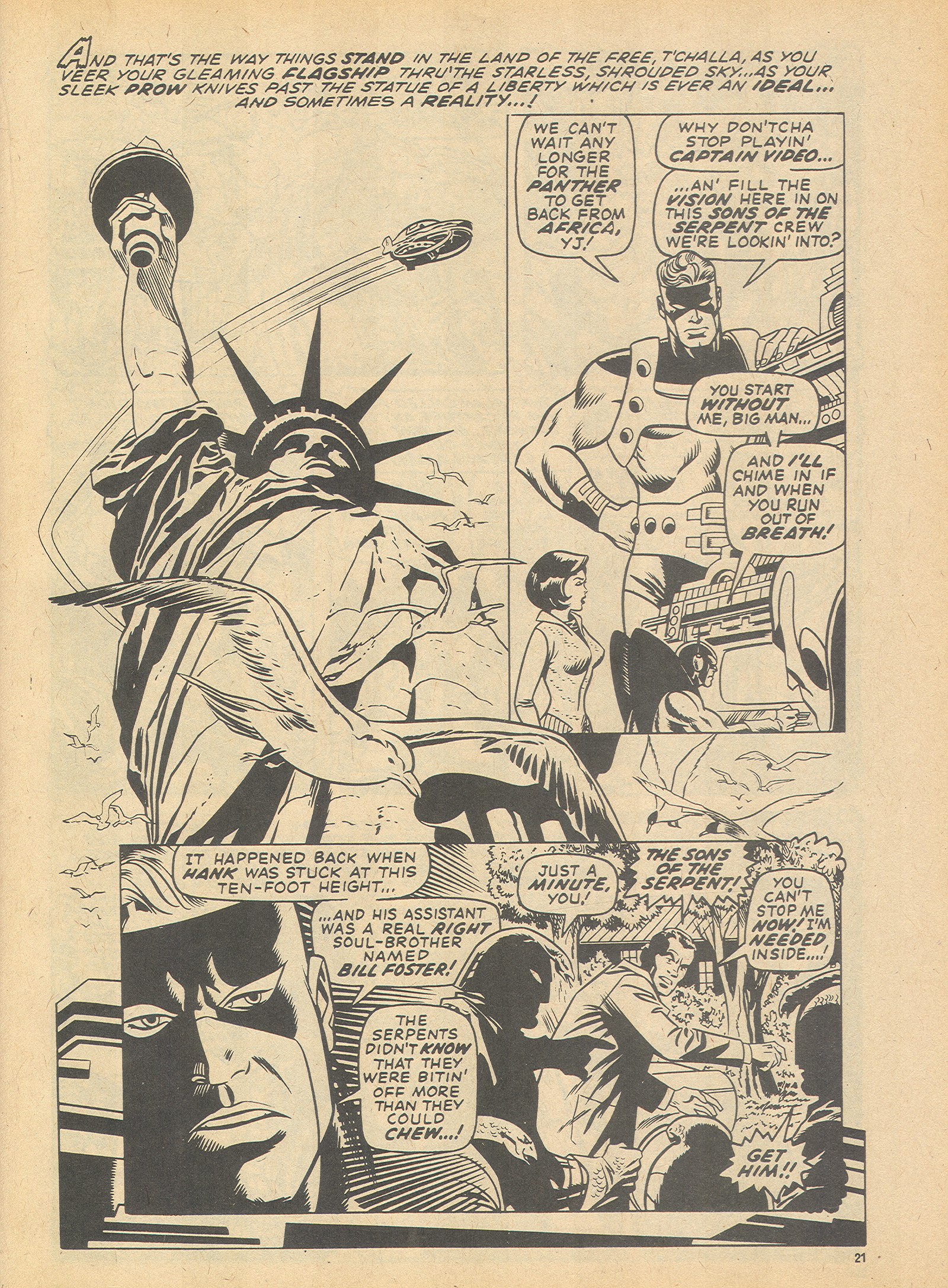 Read online The Avengers (1973) comic -  Issue #110 - 21