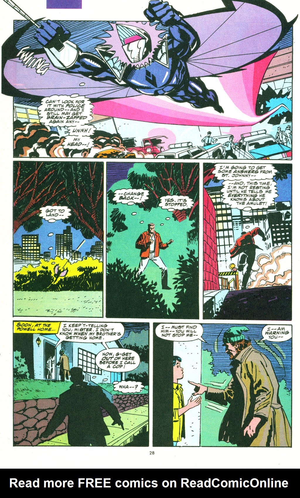Read online Darkhawk (1991) comic -  Issue #22 - 21
