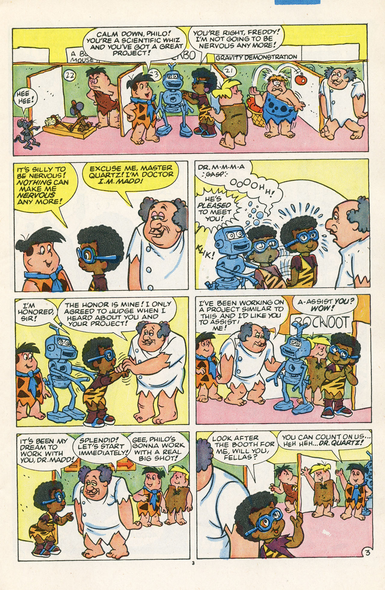 Read online The Flintstone Kids comic -  Issue #10 - 5